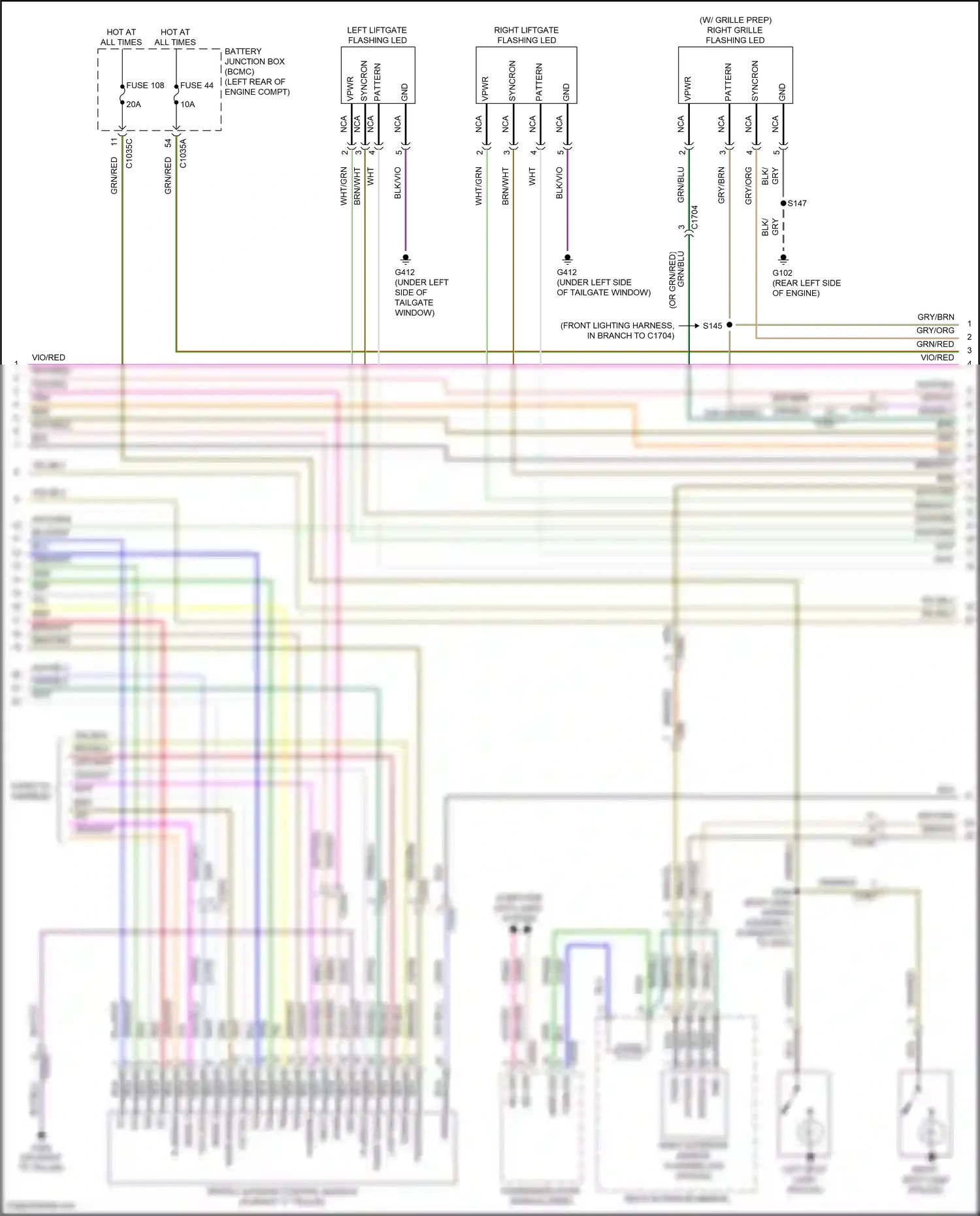 Wiring diagram nca for Ford Explorer VI facelift (2022-2024) (89 of 112)