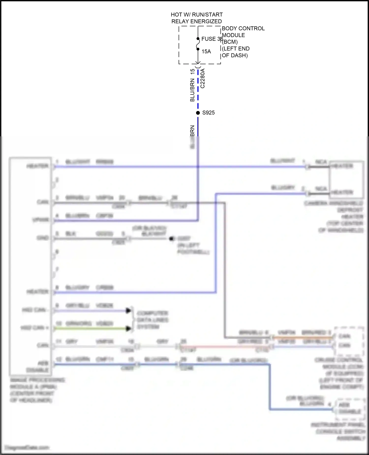 Wiring diagram nca for Ford Explorer VI facelift (2022-2024) (57 of 112)