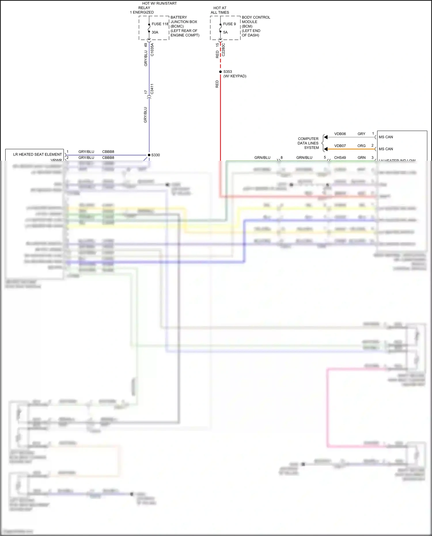 Wiring diagram nca for Ford Explorer VI facelift (2022-2024) (60 of 112)
