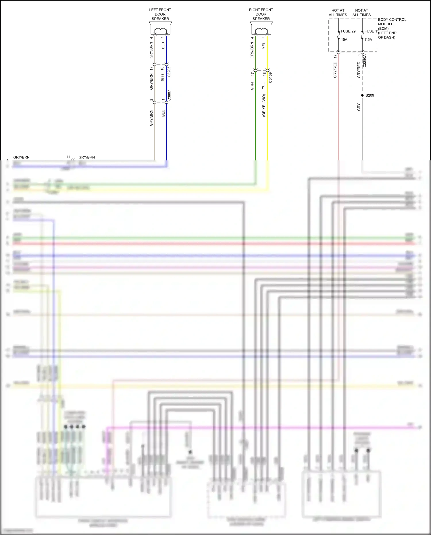 Wiring diagram nca for Ford Explorer VI facelift (2022-2024) (73 of 112)