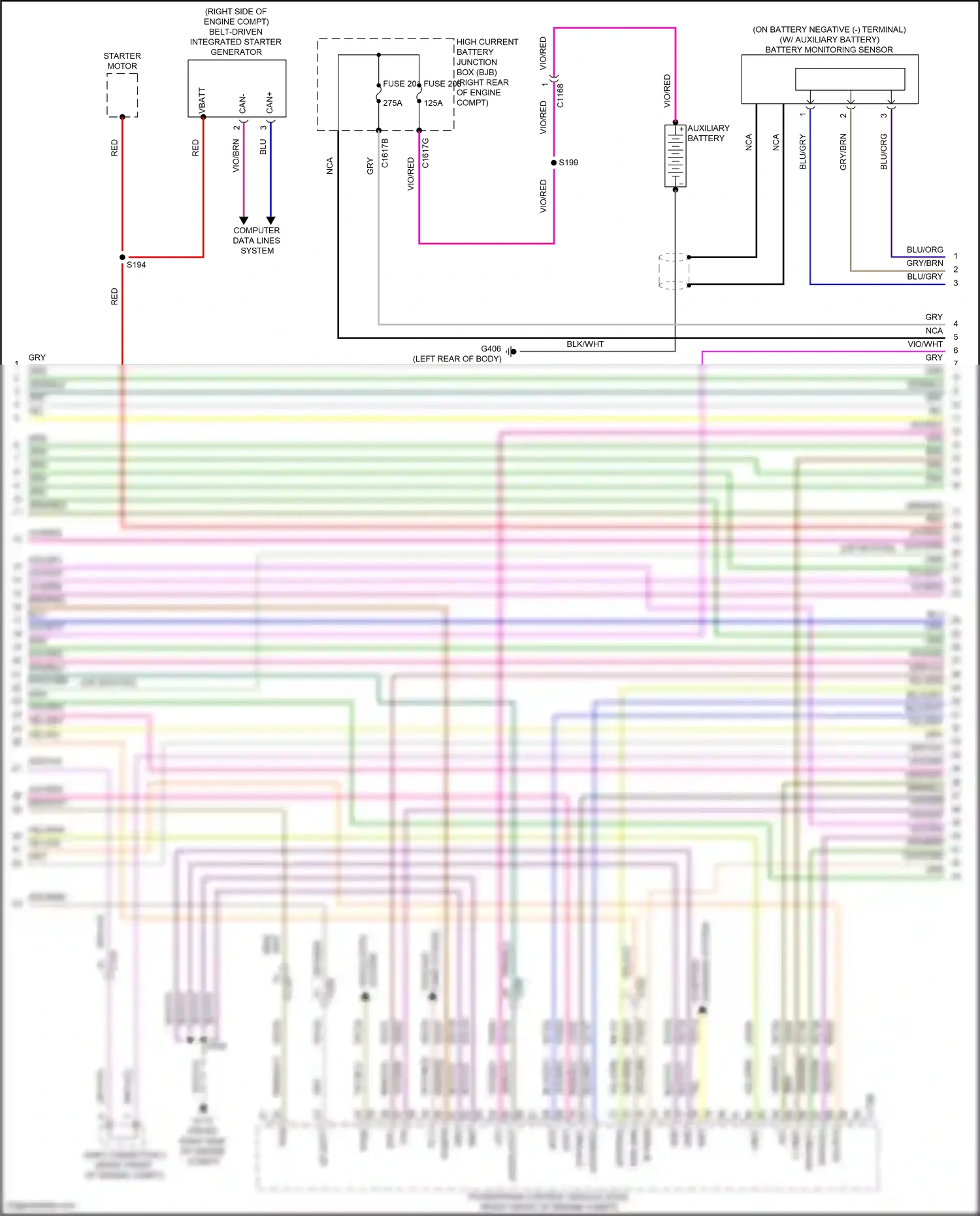 Wiring diagram nca for Ford Explorer VI facelift (2022-2024) (96 of 112)