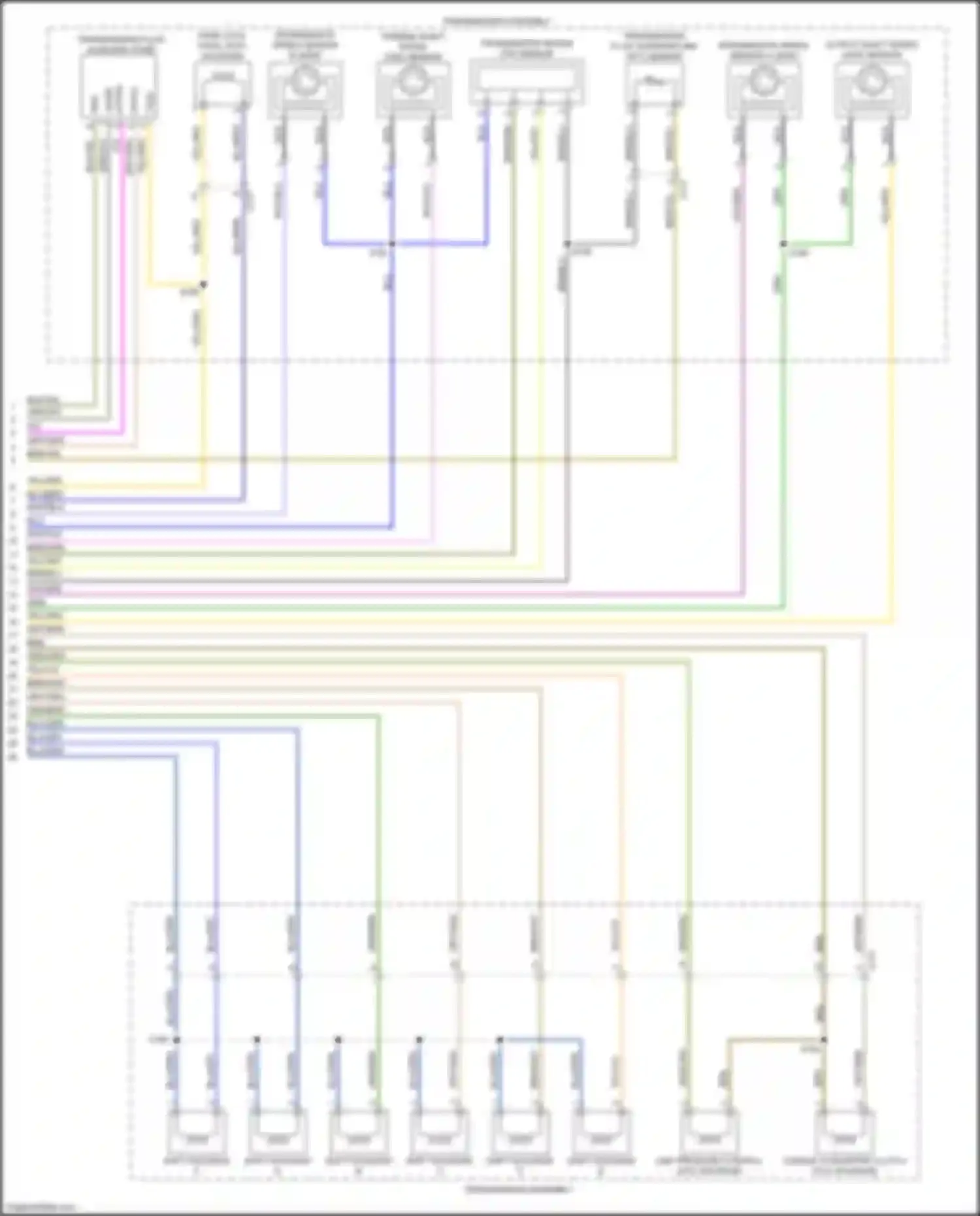 Wiring diagram shift solenoid f for Ford Explorer VI facelift (2022-2024) (1 of 5)
