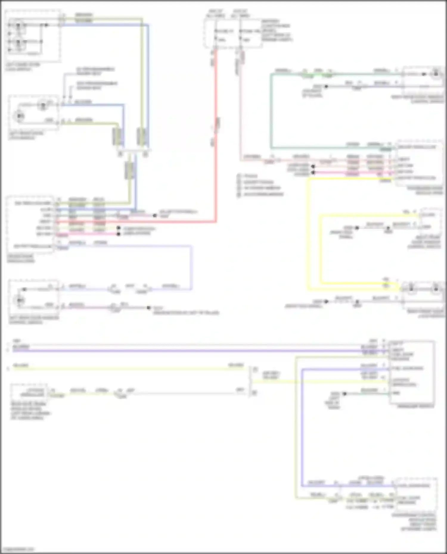 Wiring diagram sw frt pass illum for Ford Explorer VI facelift (2022-2024) (1 of 2)