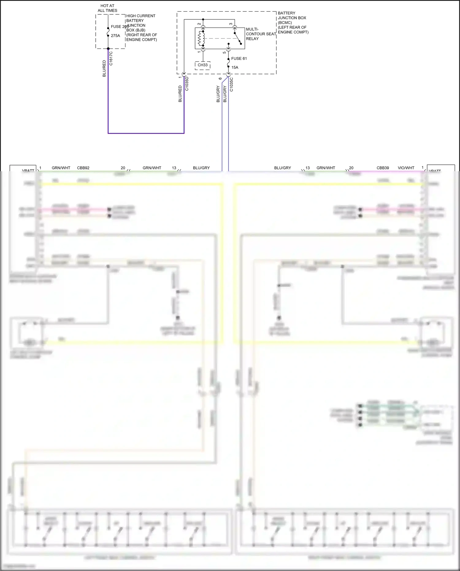 Ford Explorer VI facelift (2022-2024) sync module (apim) wiring diagram  (2 of 4)