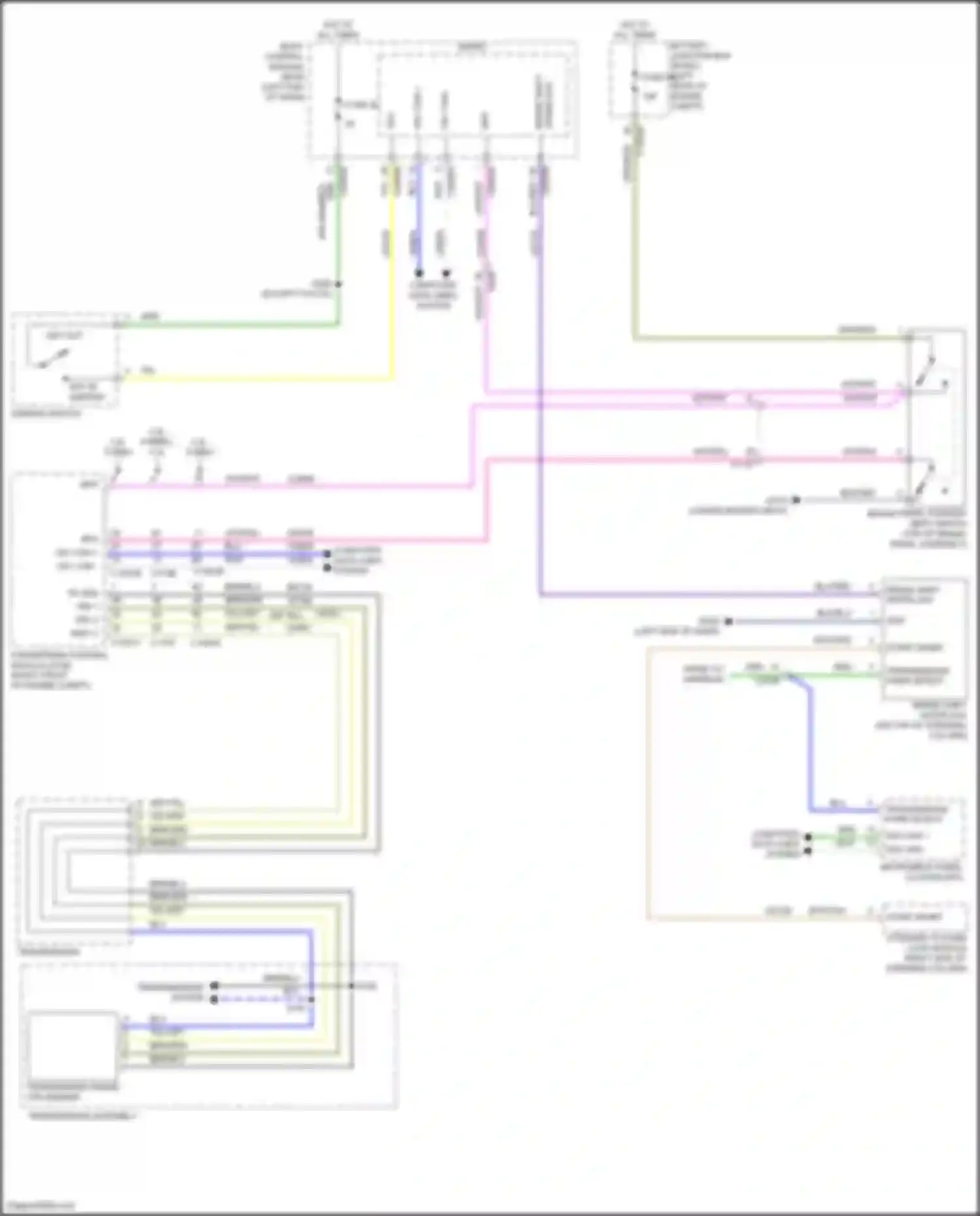 Wiring diagram trp 1 for Ford Explorer VI facelift (2022-2024) (3 of 3)