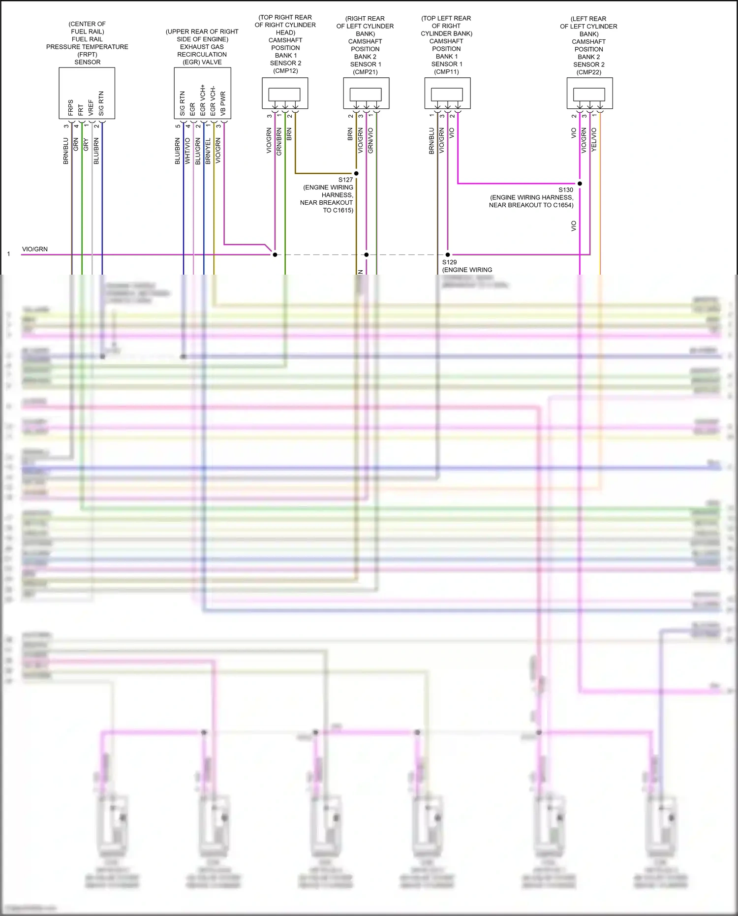 Wiring diagram vio/brn for Ford Explorer VI facelift (2022-2024) (49 of 68)