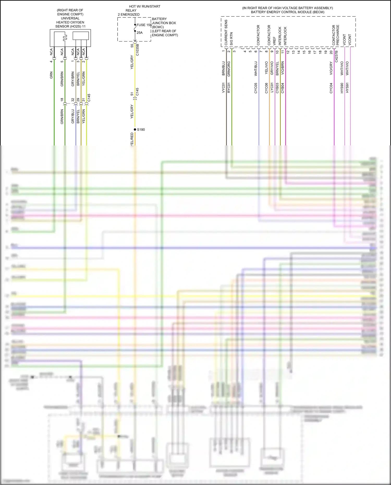 Wiring diagram vio/brn for Ford Explorer VI facelift (2022-2024) (60 of 68)