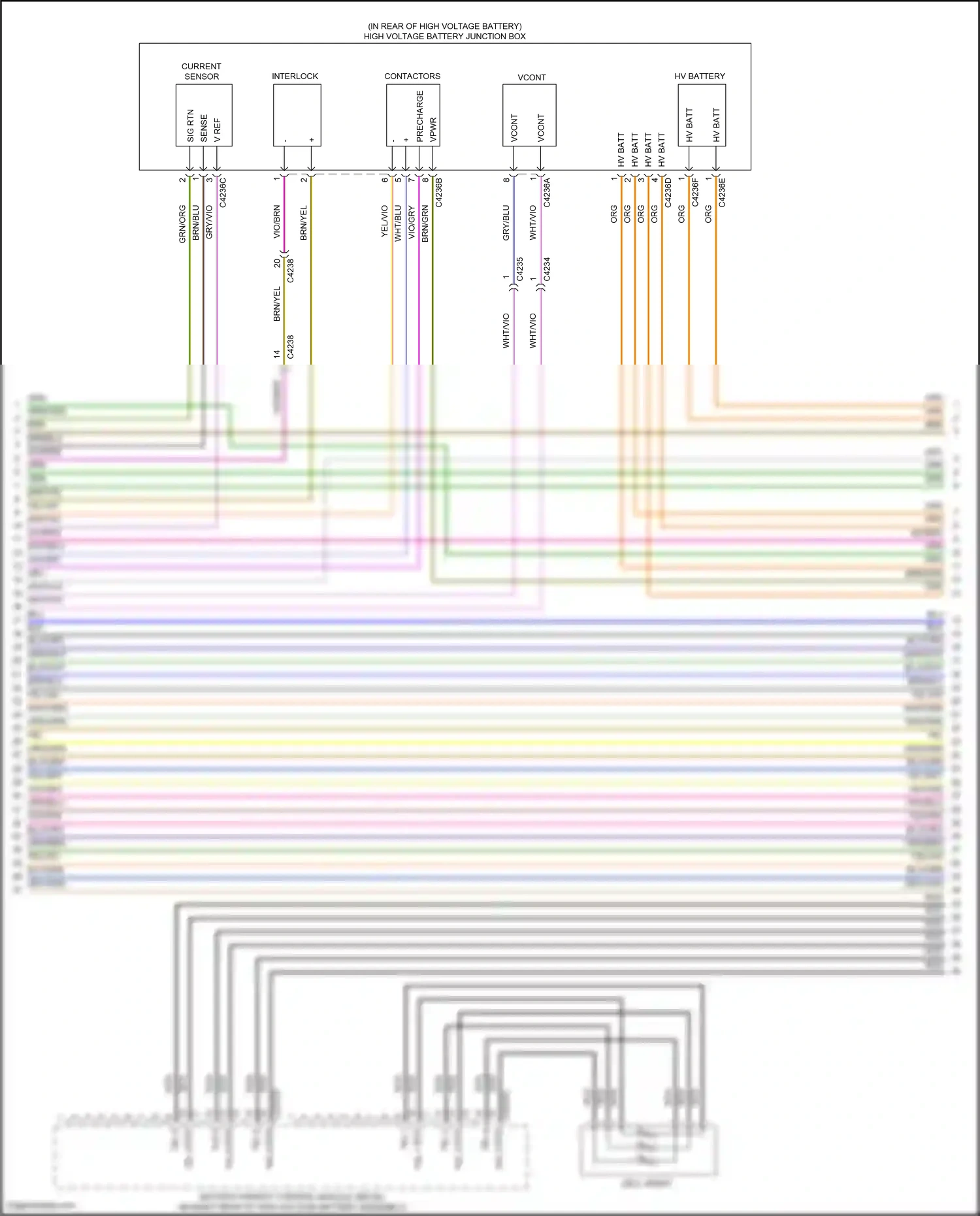 Wiring diagram vio/gry for Ford Explorer VI facelift (2022-2024) (57 of 77)