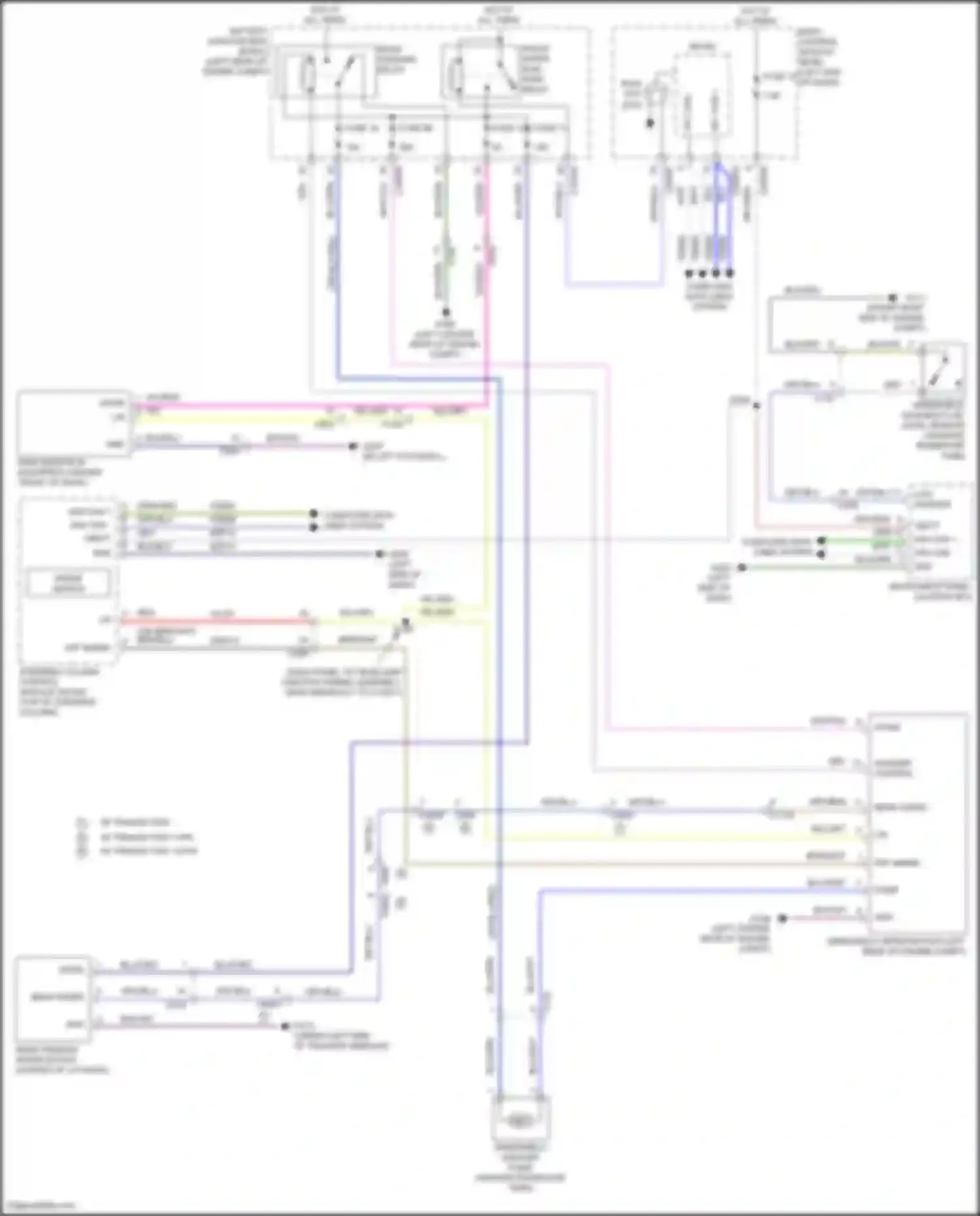 Wiring diagram w/ trailer tow 13-pin for Ford Explorer VI facelift (2022-2024) (1 of 1)