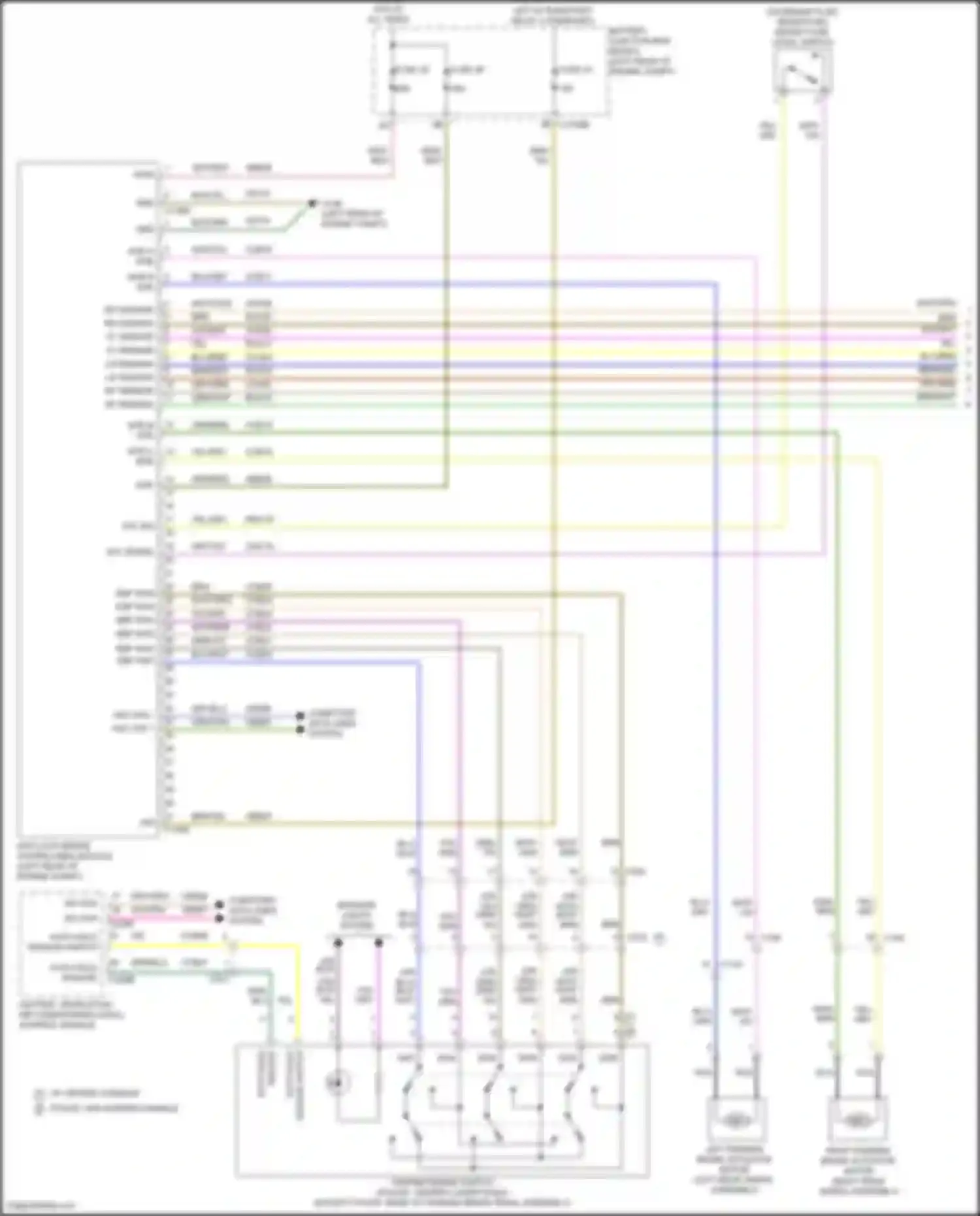 Explorer Ford VI (2019-2024): Anti-lock brakes circuit (1 of 2)