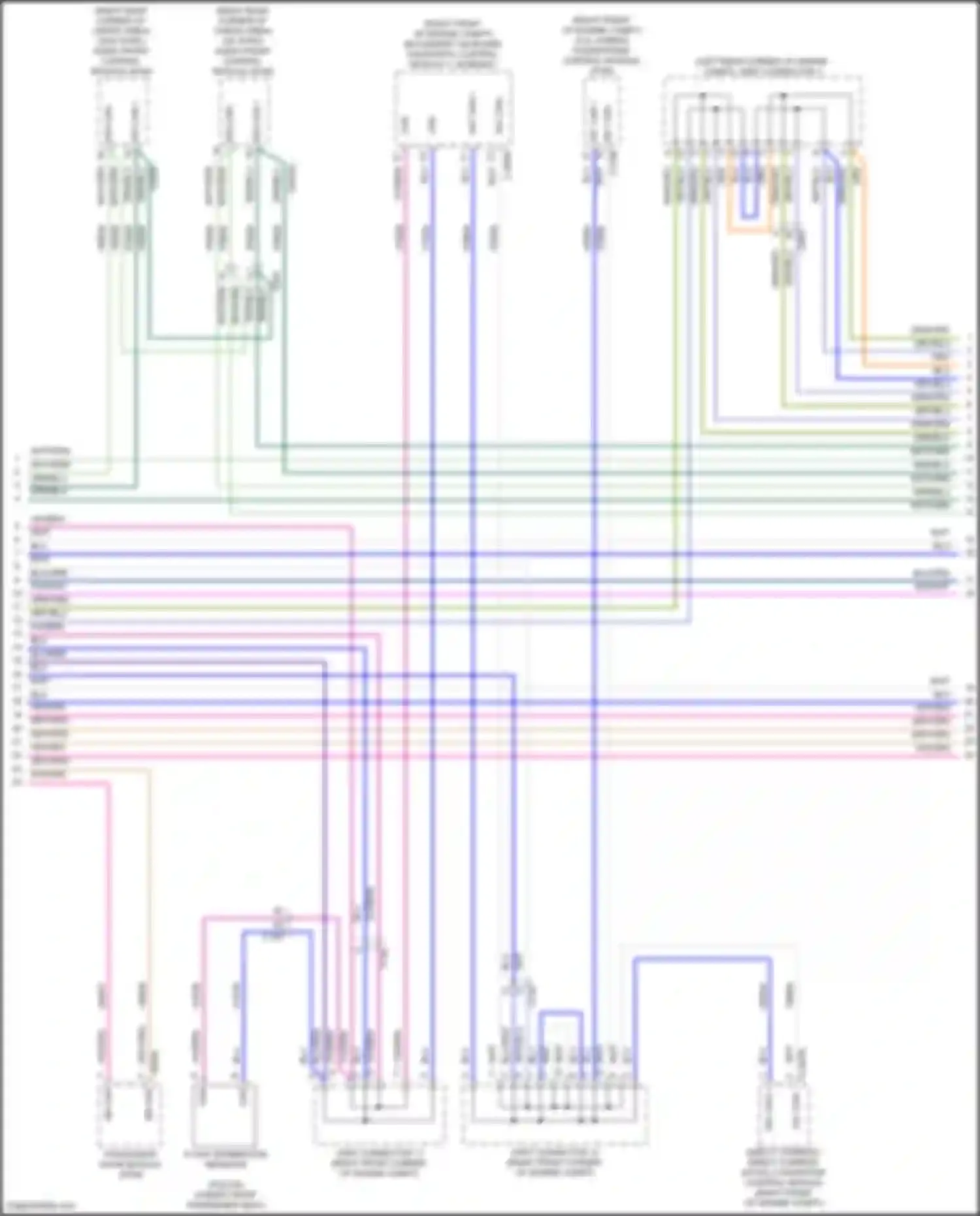 Explorer Ford VI (2019-2024): Computer data lines circuit (4 of 5)