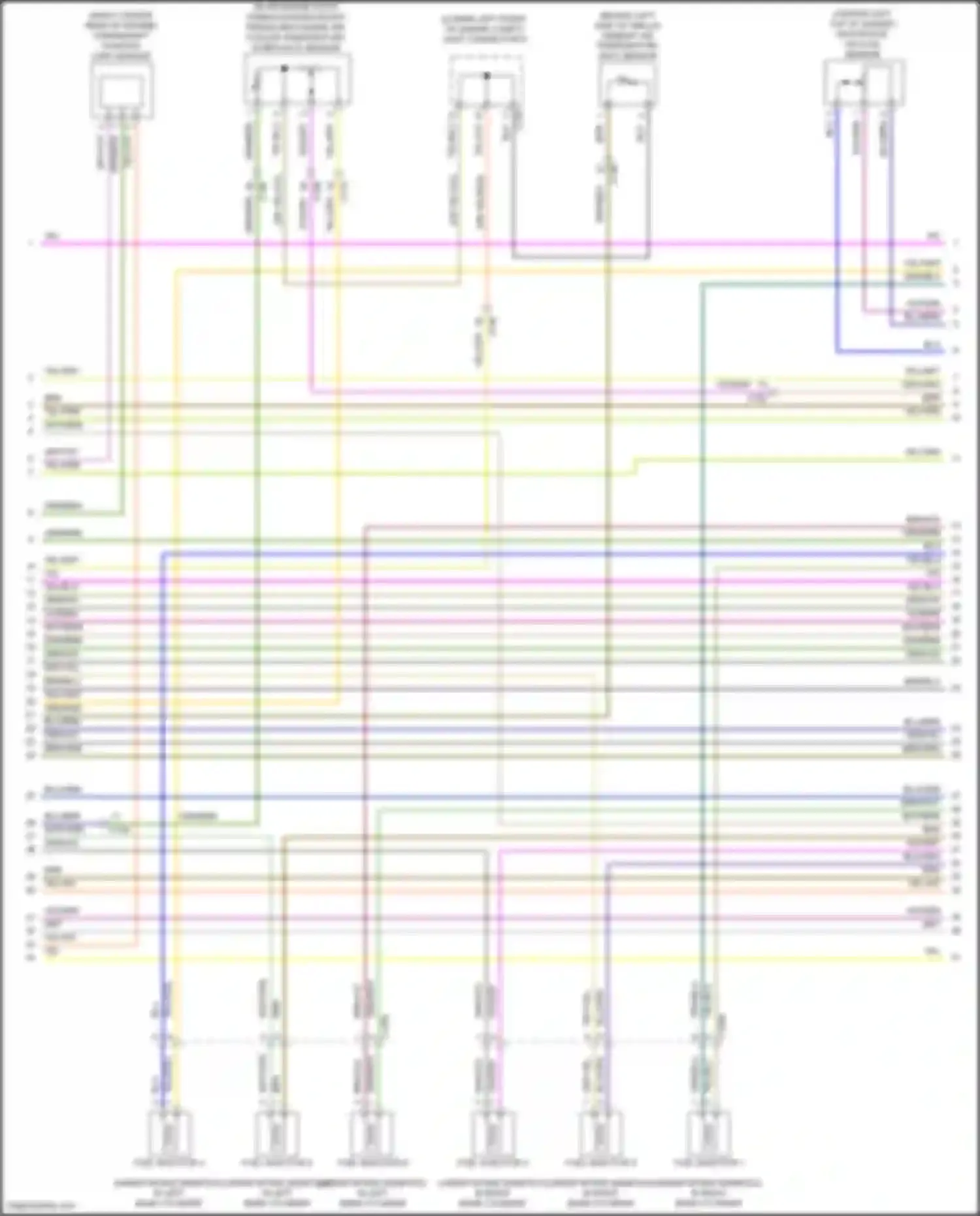 Explorer Ford VI (2019-2024): Wiring diagram engine performance 3.0l turbo (10 of 12)