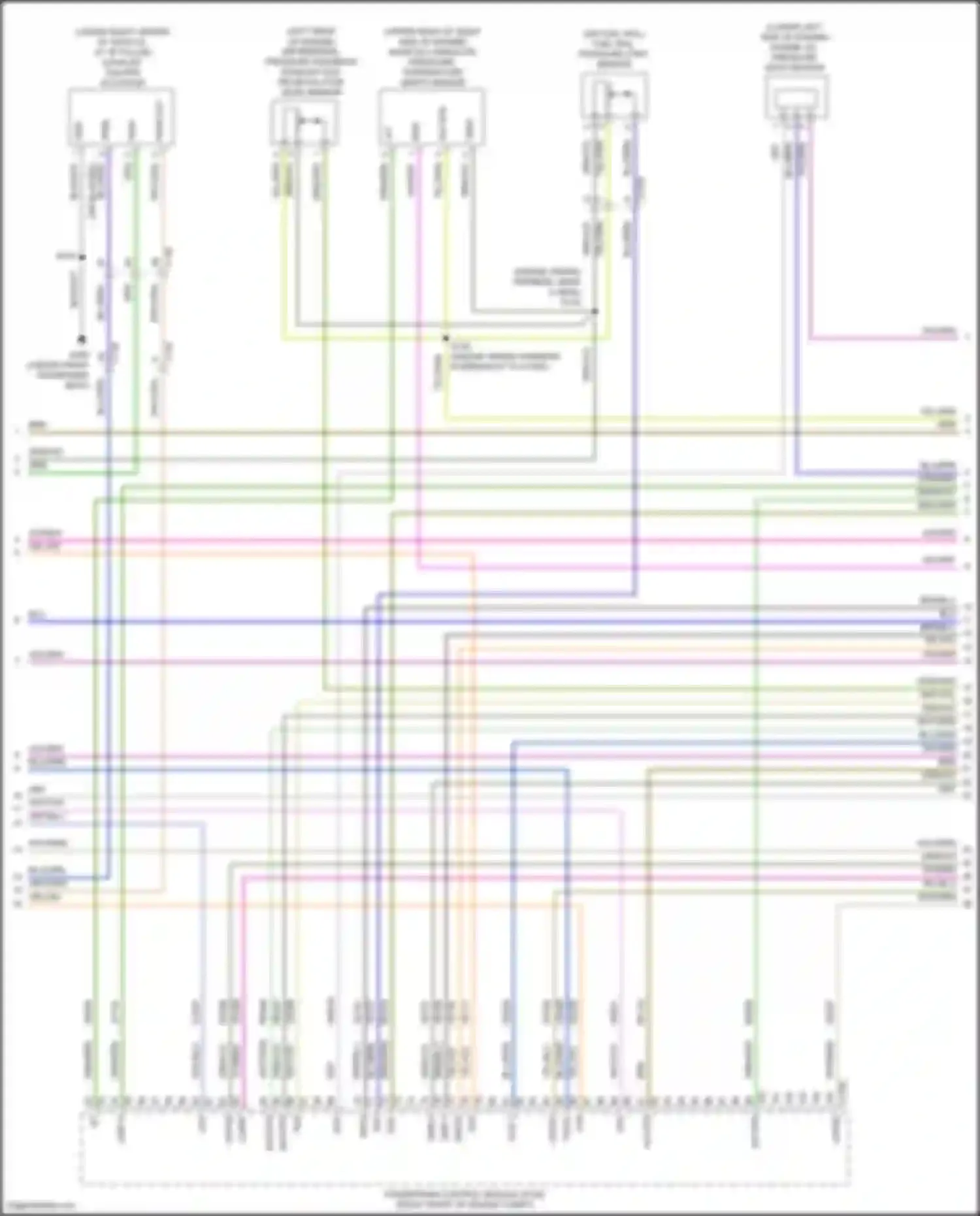 Explorer Ford VI (2019-2024): Wiring diagram engine performance 3.3l hybrid (15 of 17)