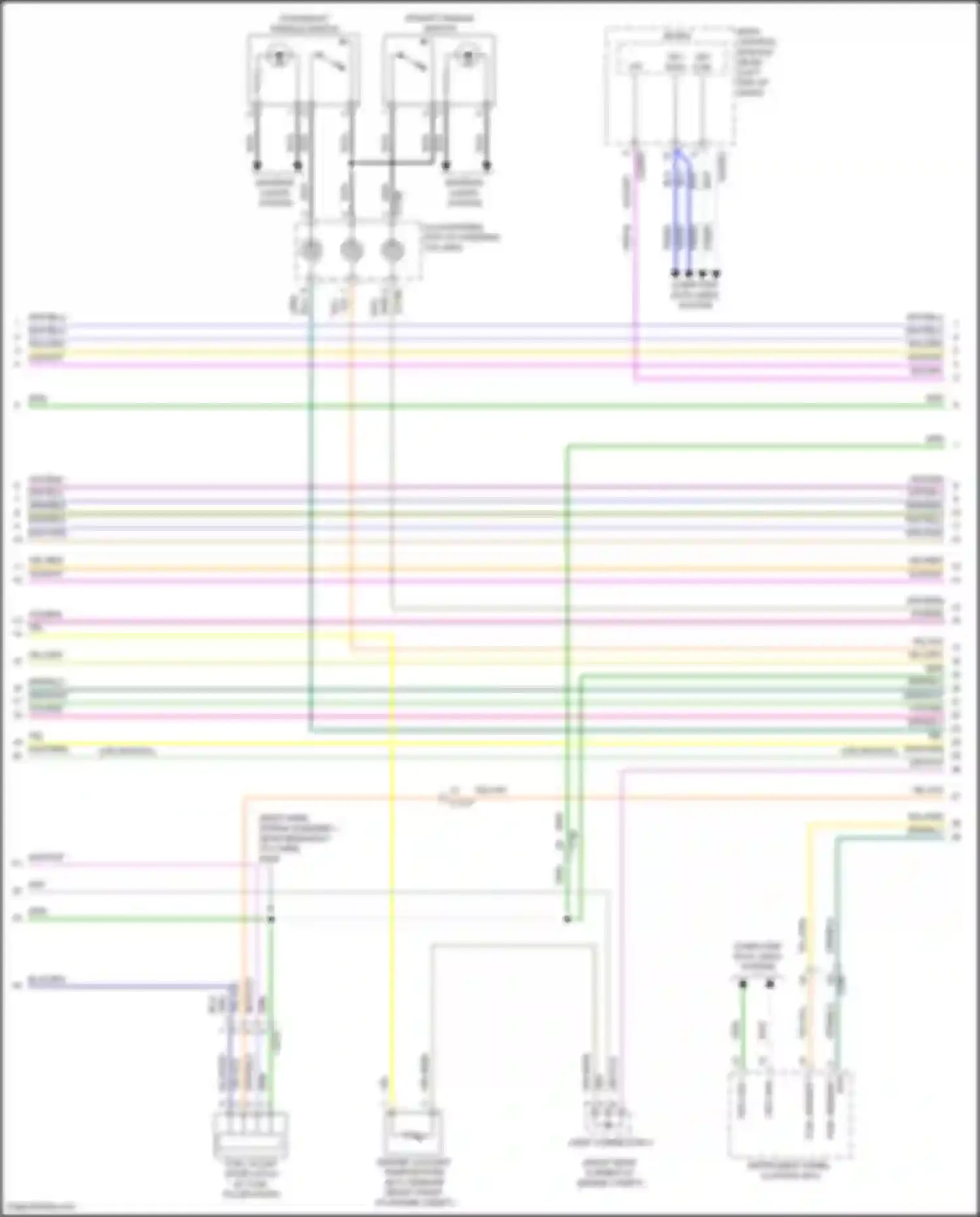 Explorer Ford VI (2019-2024): Wiring diagram engine performance 3.3l hybrid (2 of 17)