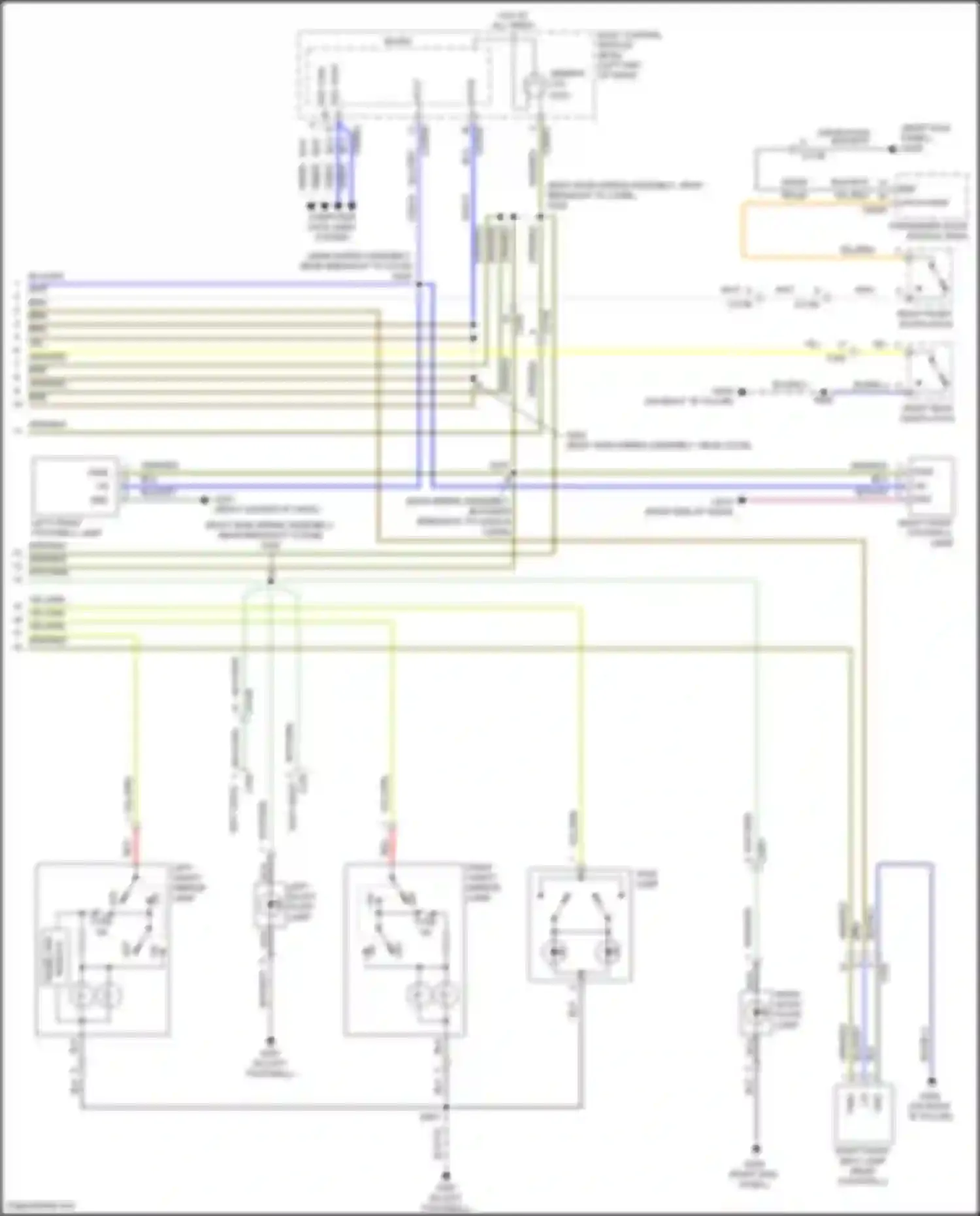 Explorer Ford VI (2019-2024): Courtesy lamps circuit (3 of 3)