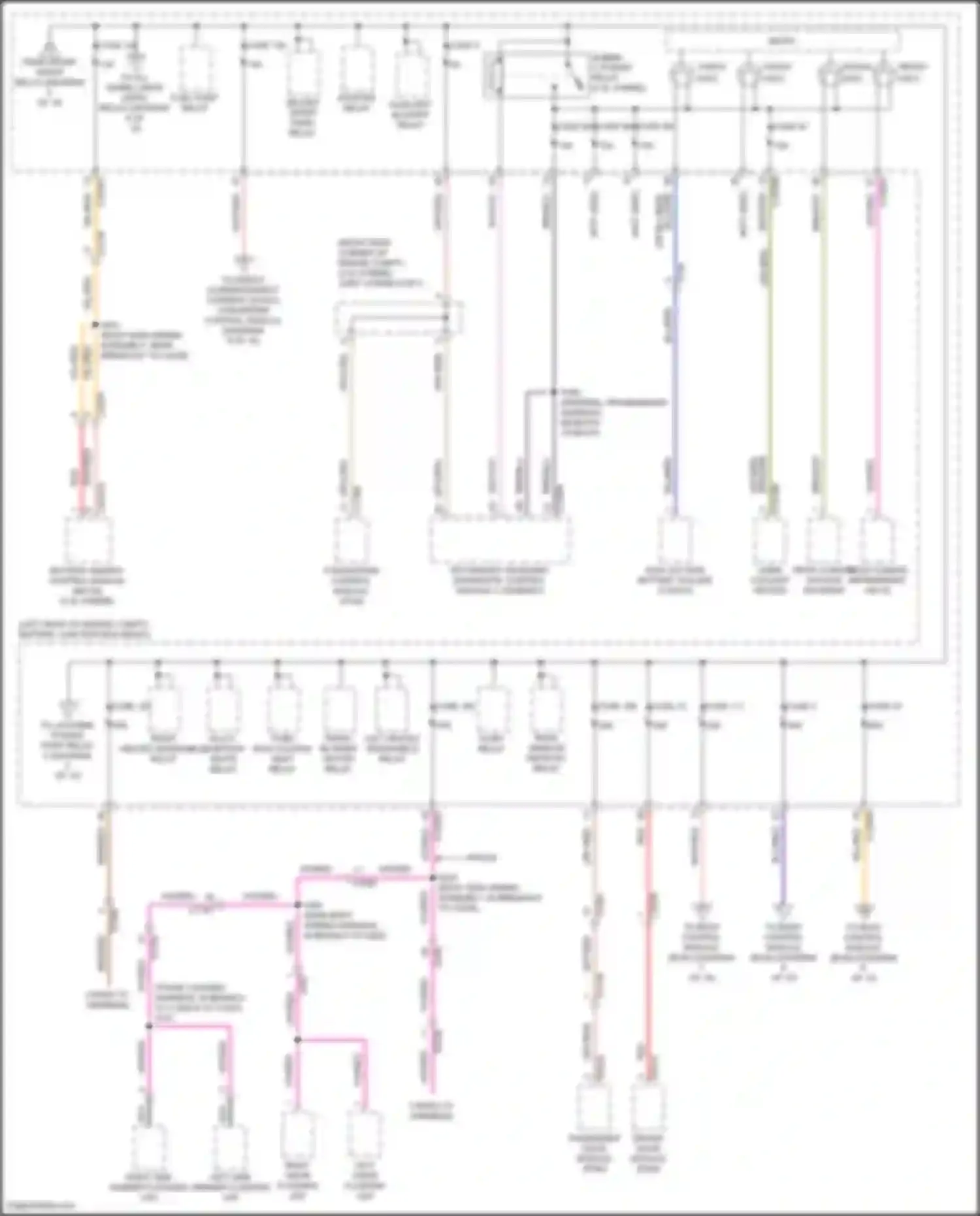 Explorer Ford VI (2019-2024): Power distribution circuit (3 of 10)