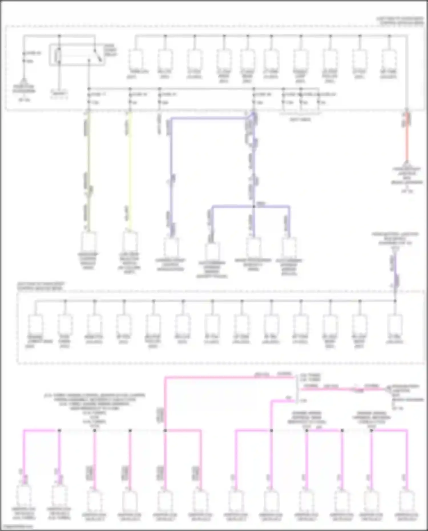 Explorer Ford VI (2019-2024): Power distribution circuit (8 of 10)