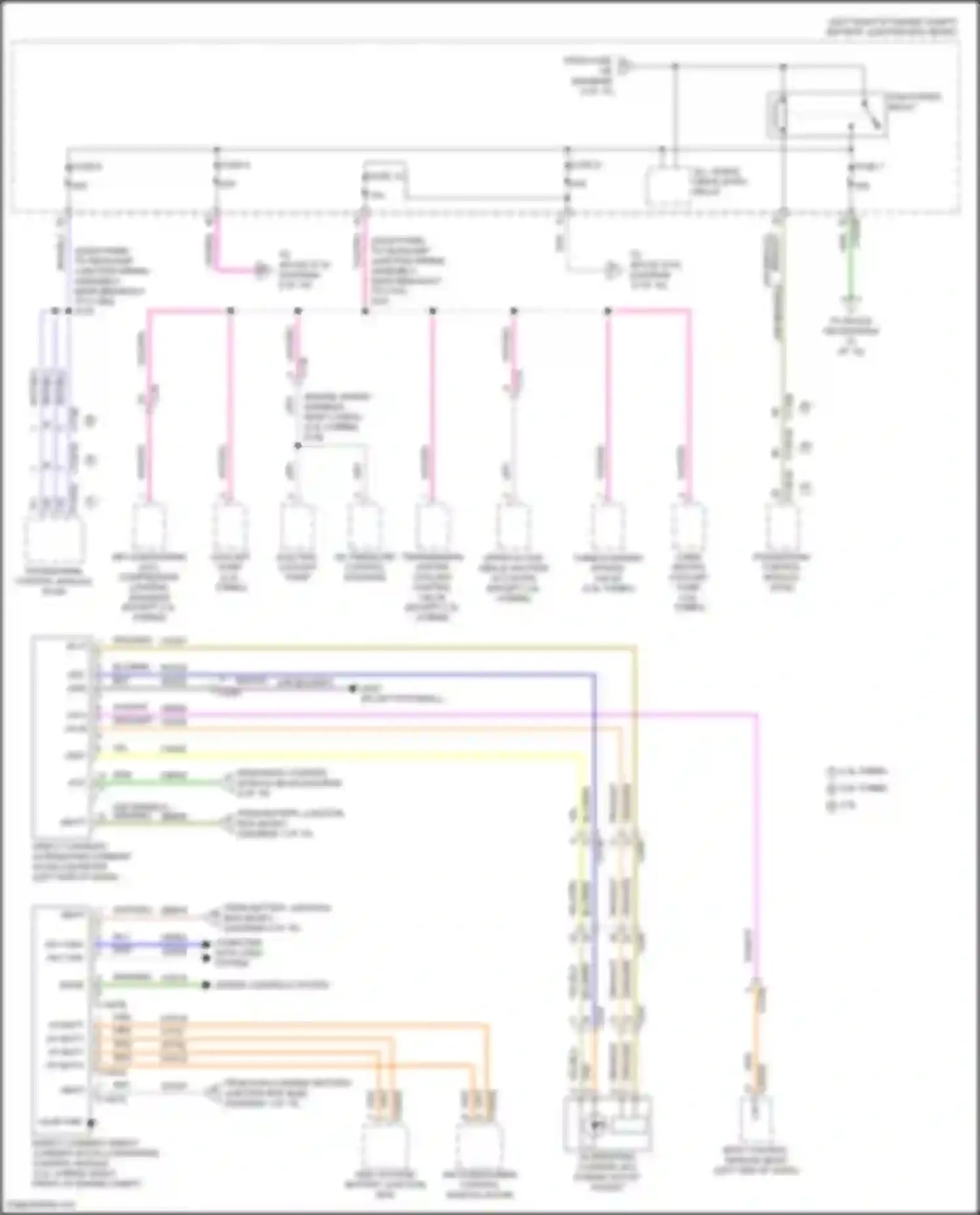 Explorer Ford VI (2019-2024): Power distribution circuit (9 of 10)