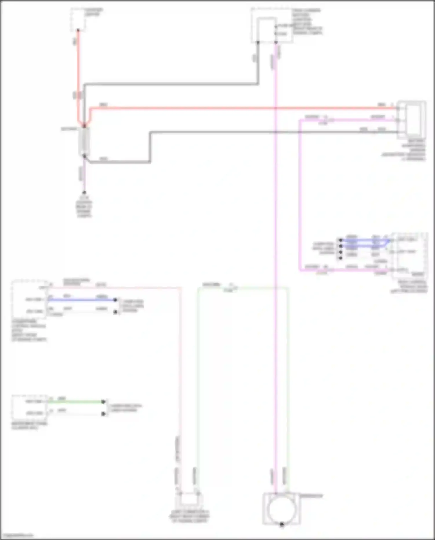 Explorer Ford VI (2019-2024): 2.3l turbo, charging circuit