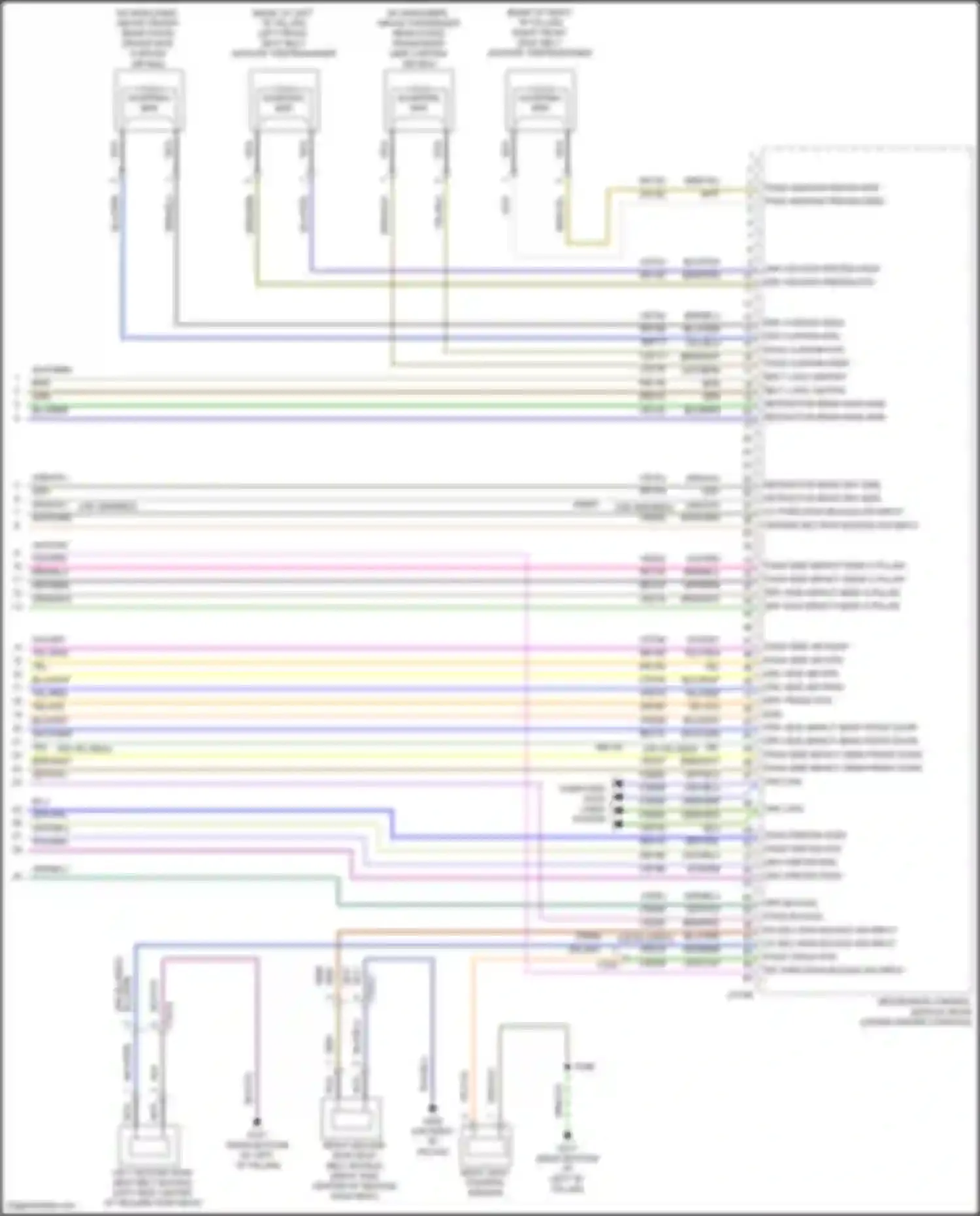 Explorer Ford VI (2019-2024): Supplemental restraints circuit (5 of 5)