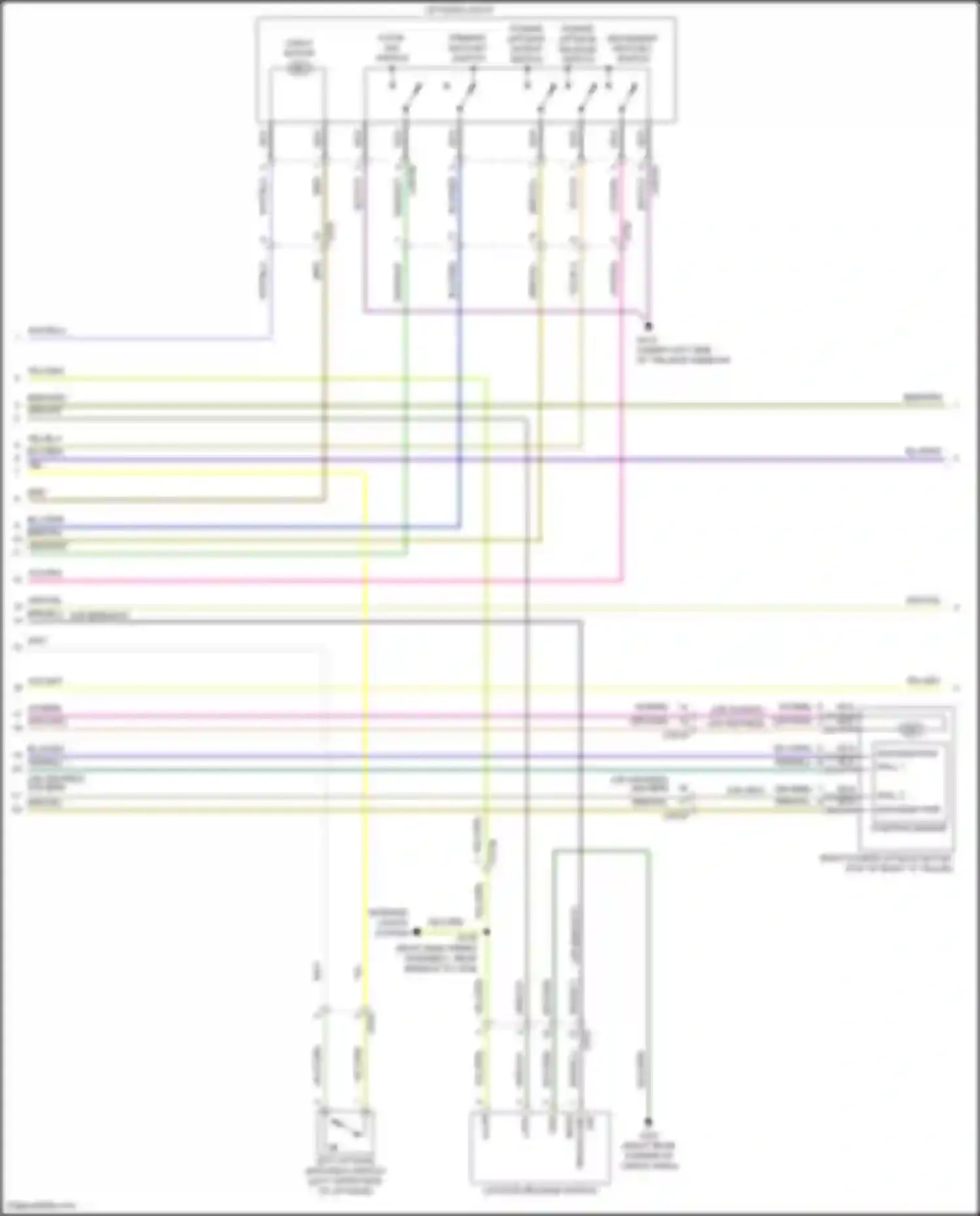 Wiring diagram 0-pos sig switch for Ford Explorer VI (2019-2024) (1 of 1)