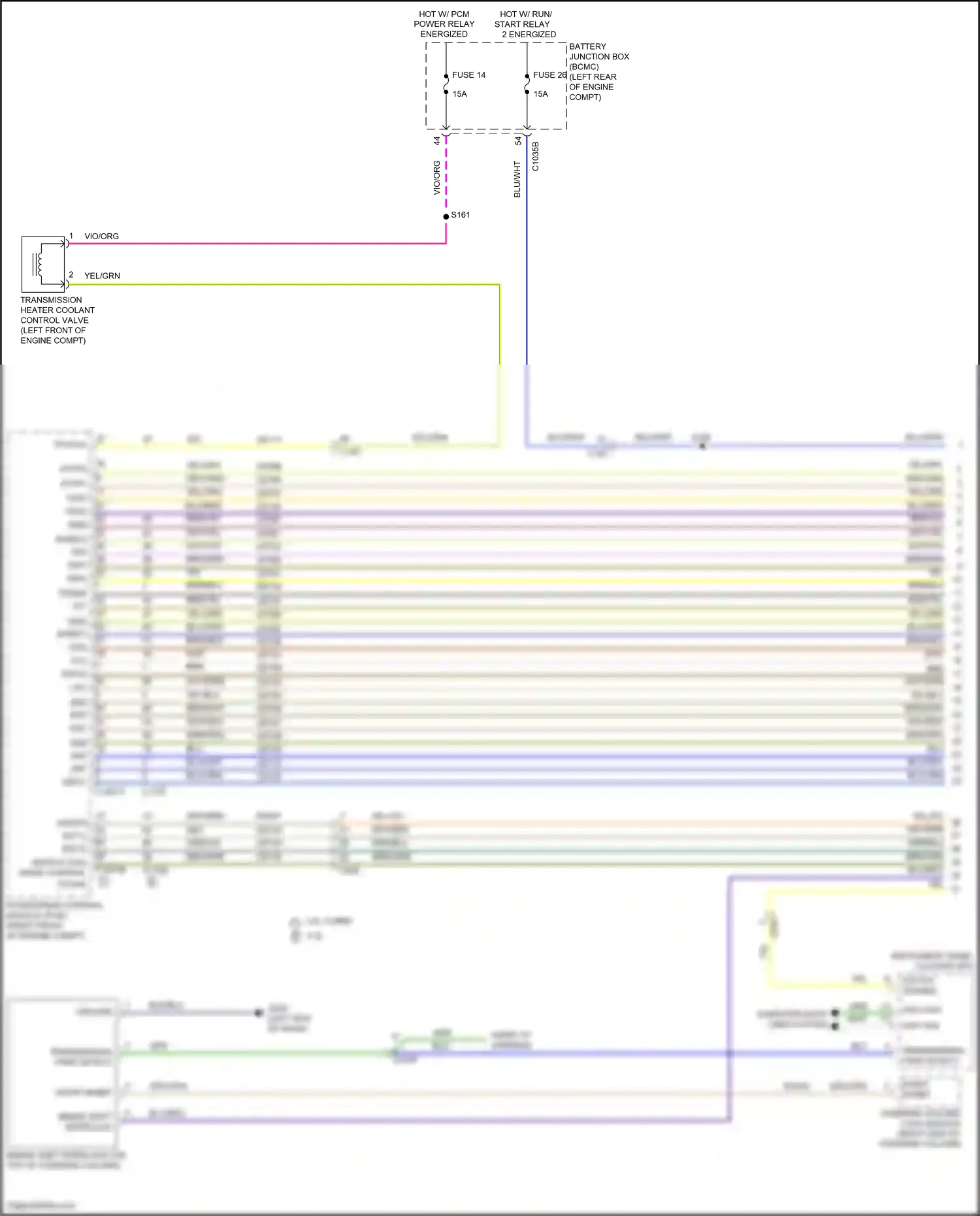 Wiring diagram 3.3l for Ford Explorer VI (2019-2024) (11 of 17)