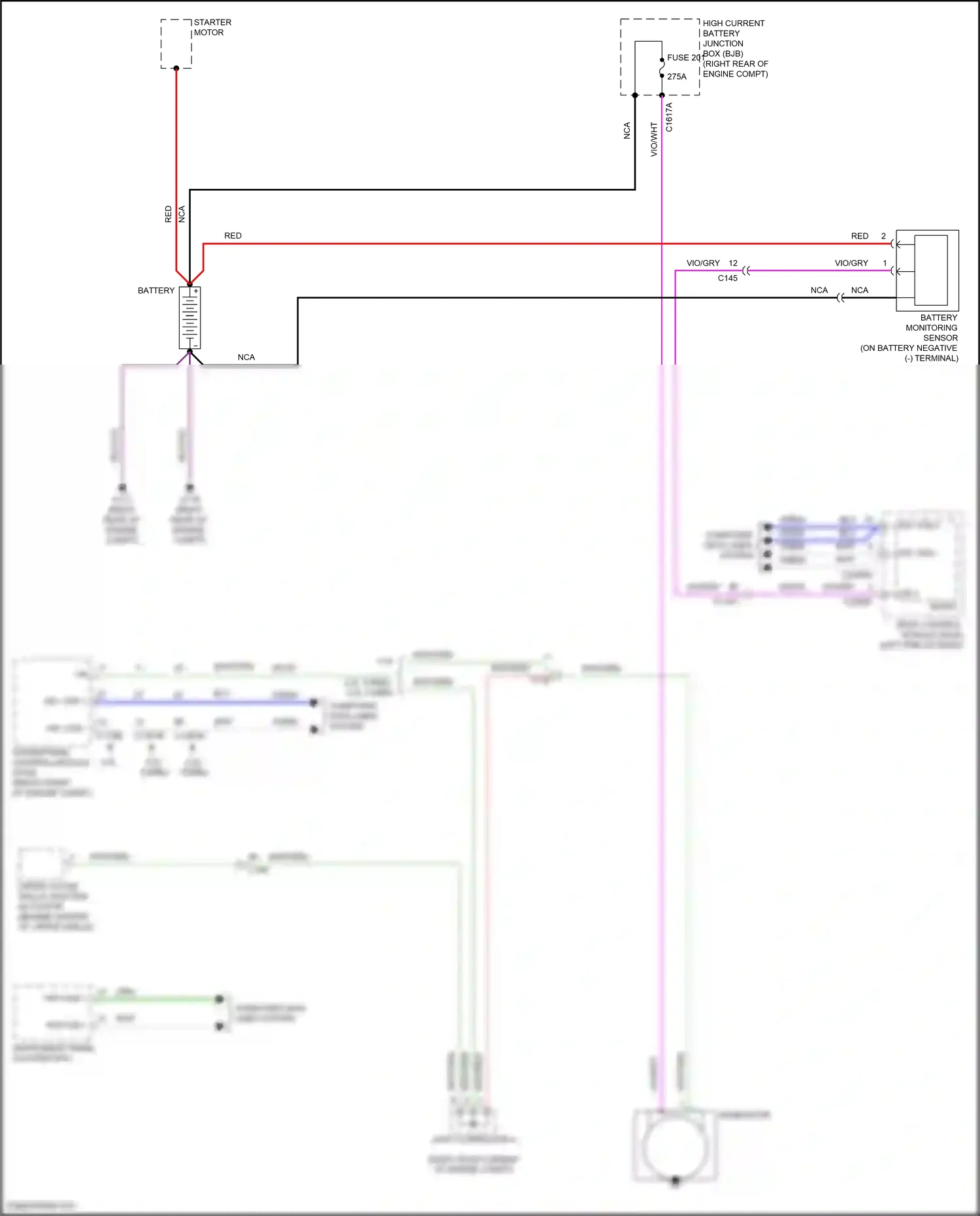 Wiring diagram 3.3l for Ford Explorer VI (2019-2024) (12 of 17)