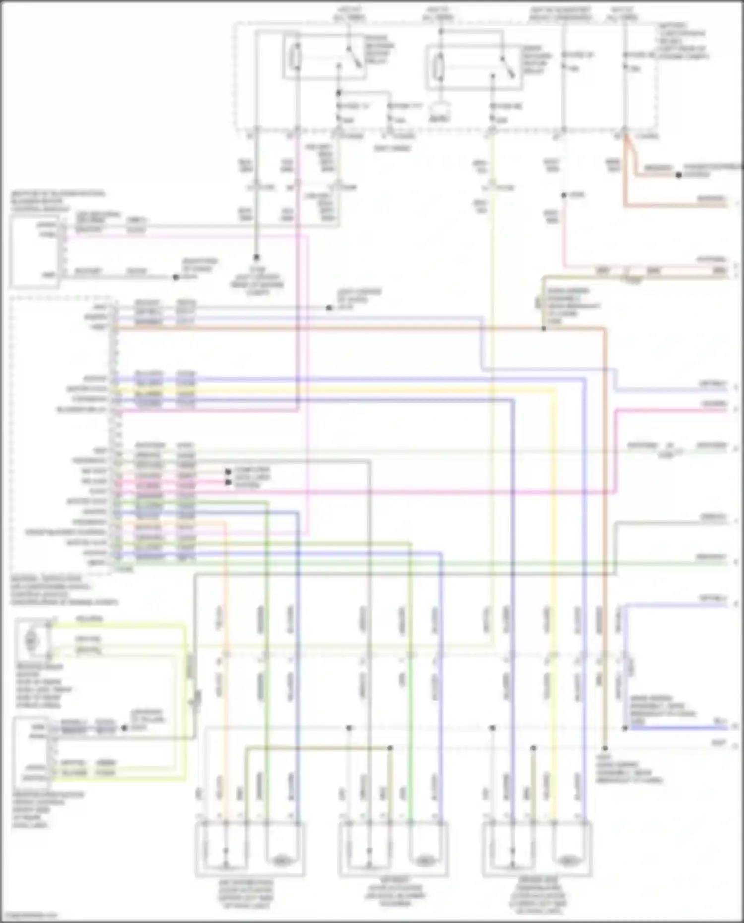 Wiring diagram blk for Ford Explorer VI (2019-2024) (42 of 99)