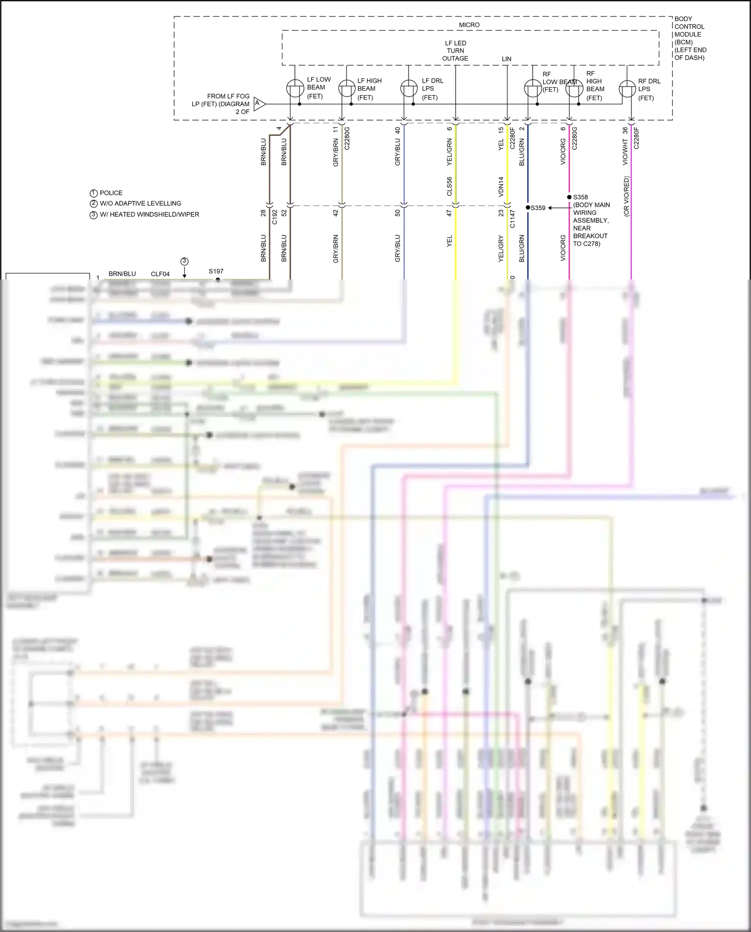 Wiring diagram blk/gry for Ford Explorer VI (2019-2024) (27 of 73)