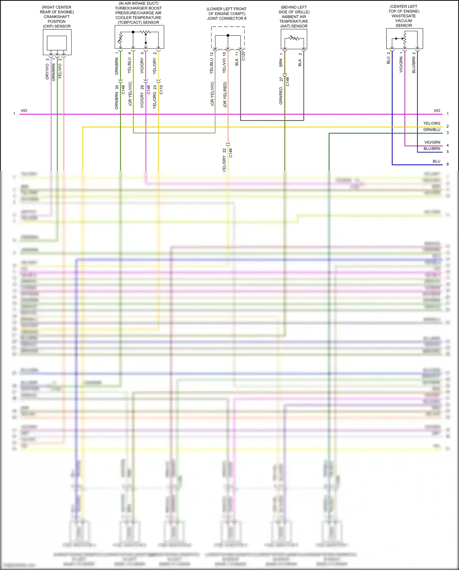 Wiring diagram brn/blu for Ford Explorer VI (2019-2024) (86 of 101)