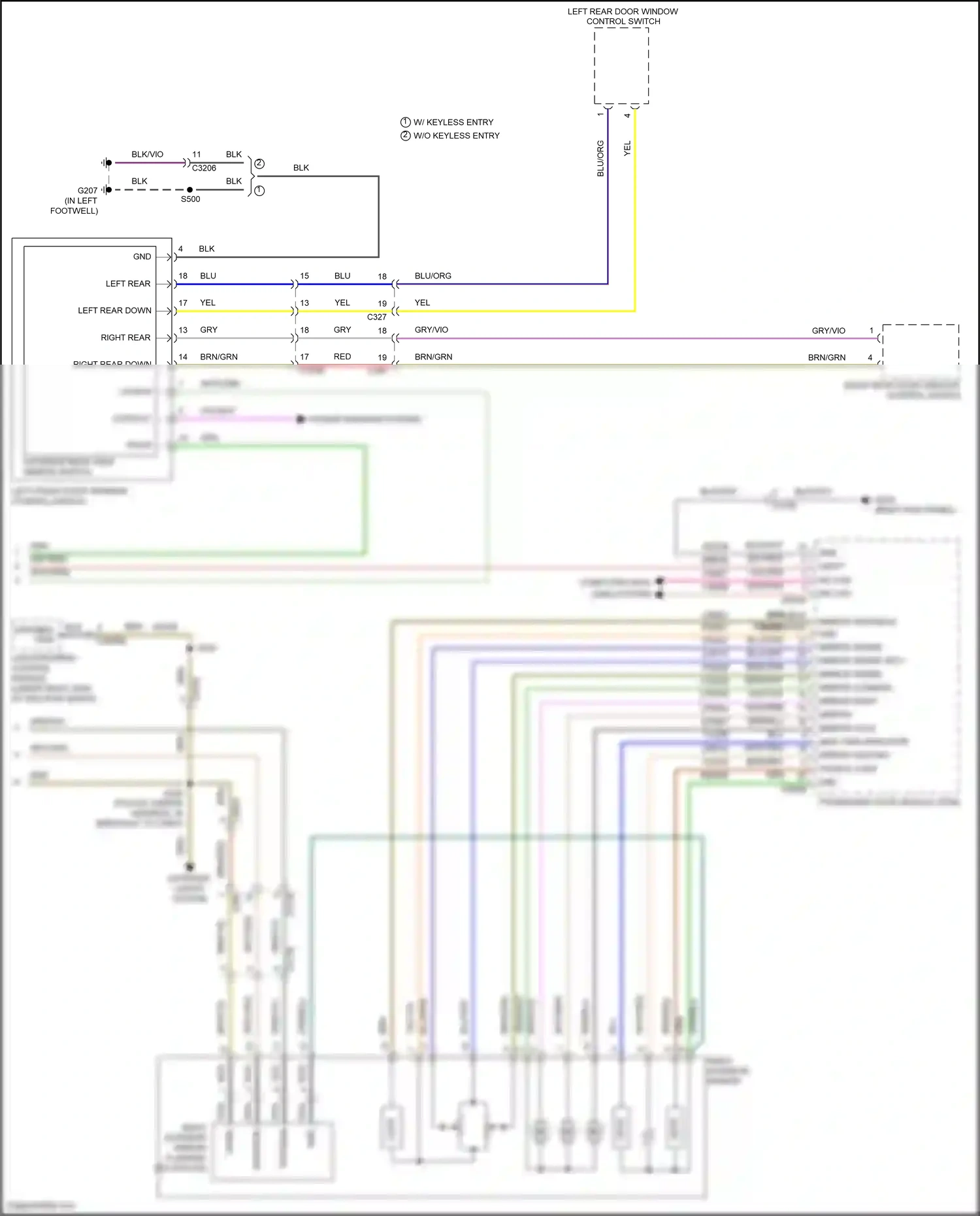 Wiring diagram brn/blu for Ford Explorer VI (2019-2024) (52 of 101)