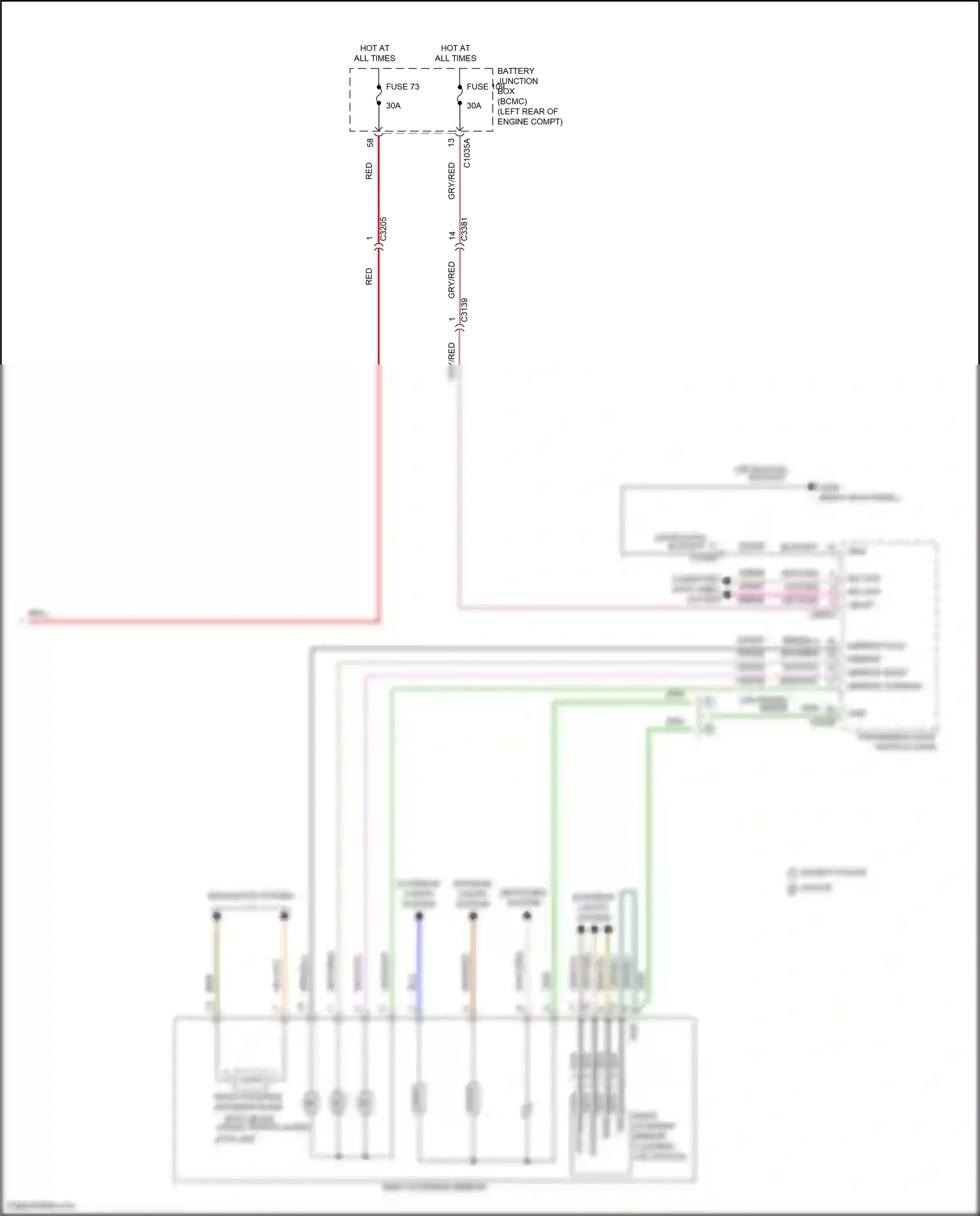 Wiring diagram brn/blu for Ford Explorer VI (2019-2024) (12 of 101)
