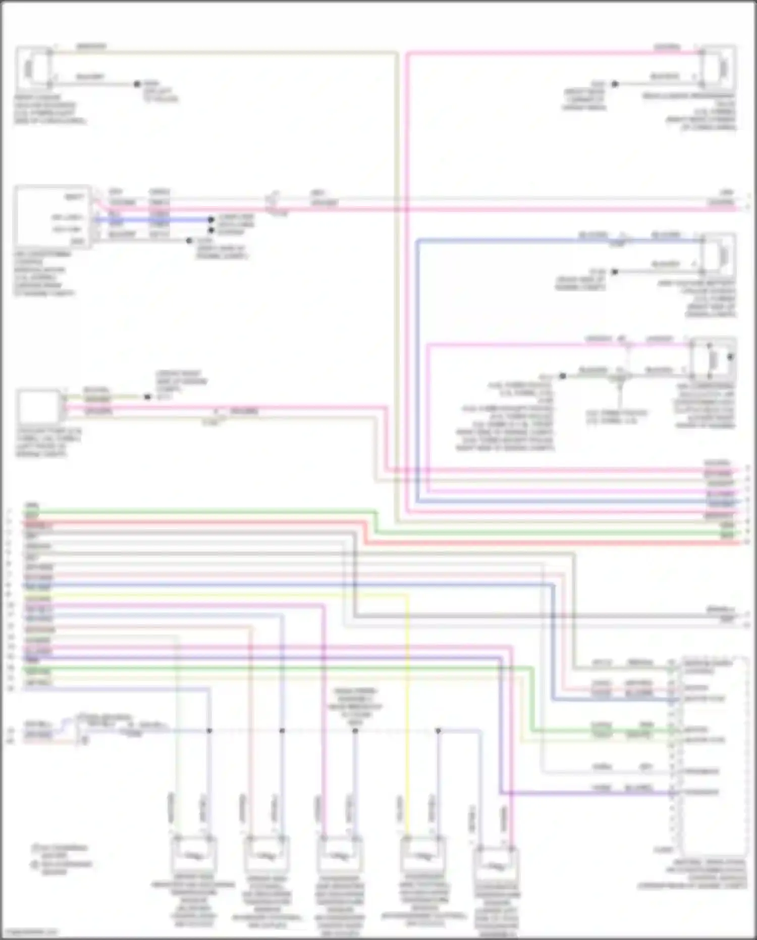 Wiring diagram computer data lines system for Ford Explorer VI (2019-2024) (45 of 126)