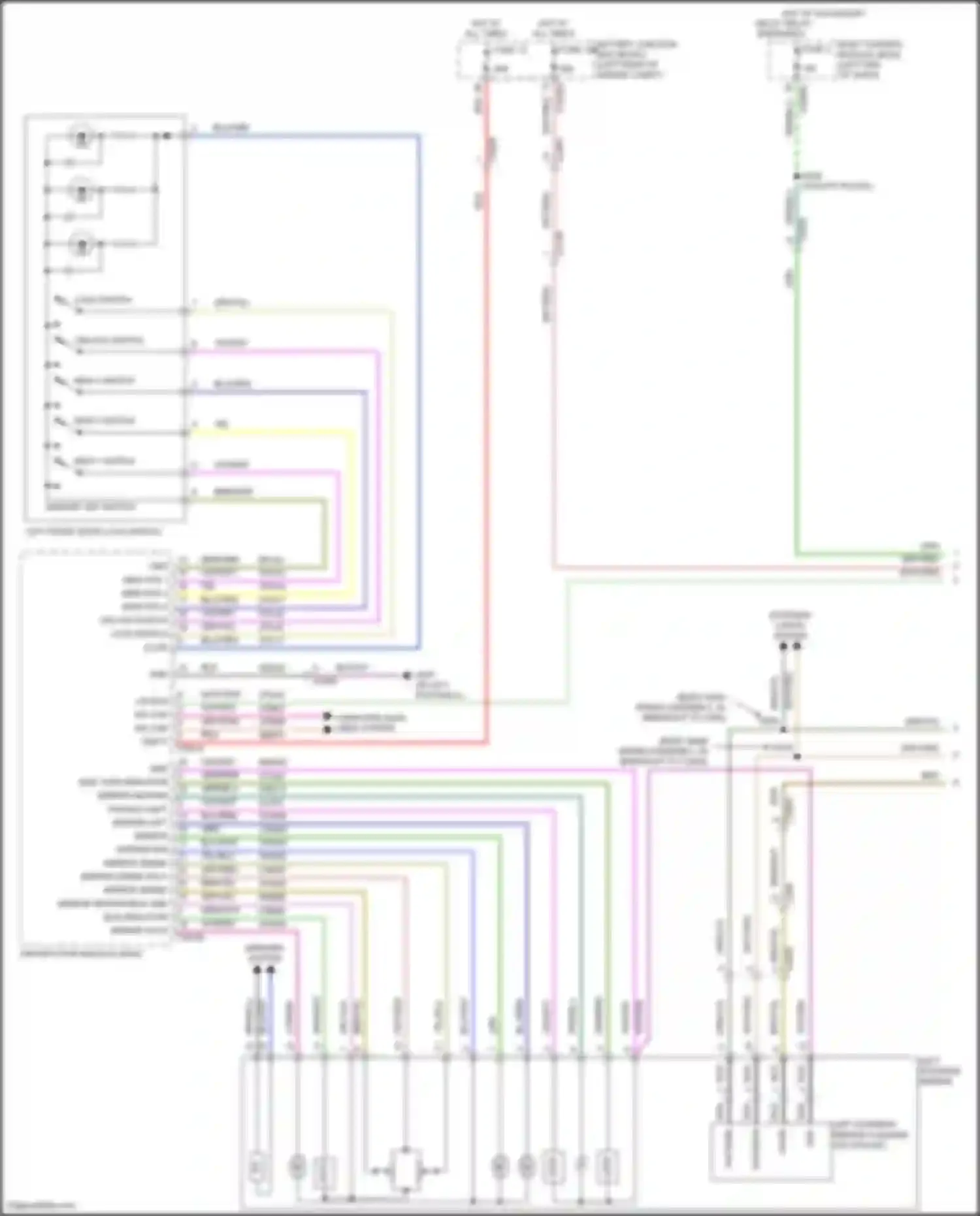 Wiring diagram computer data lines system for Ford Explorer VI (2019-2024) (94 of 126)