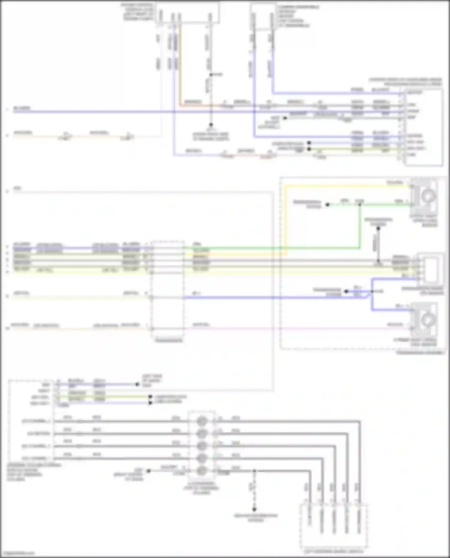 Wiring diagram computer data lines system for Ford Explorer VI (2019-2024) (36 of 126)