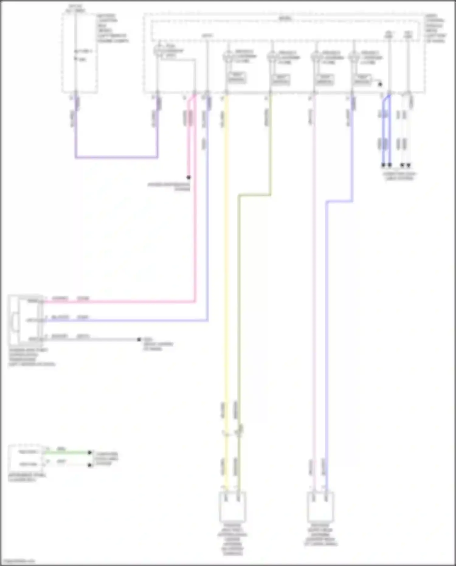 Wiring diagram computer data lines system for Ford Explorer VI (2019-2024) (4 of 126)