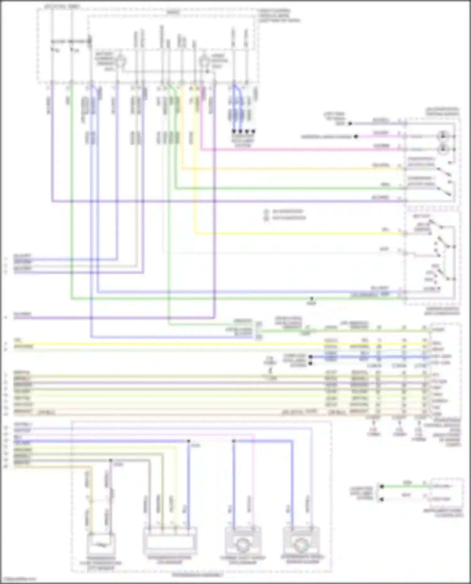Wiring diagram fuse 19 for Ford Explorer VI (2019-2024) (1 of 10)