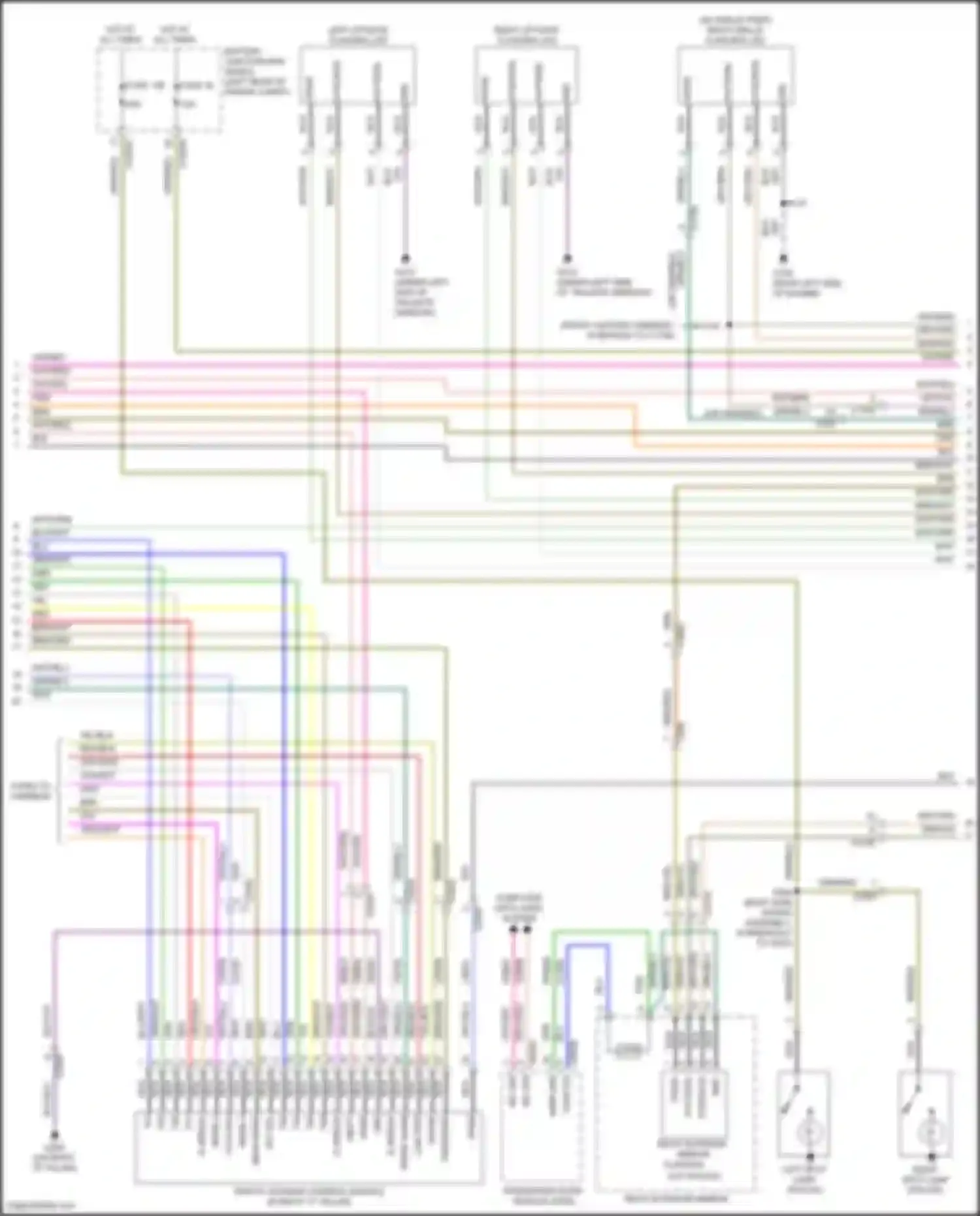 Wiring diagram fuse 44 for Ford Explorer VI (2019-2024) (3 of 8)