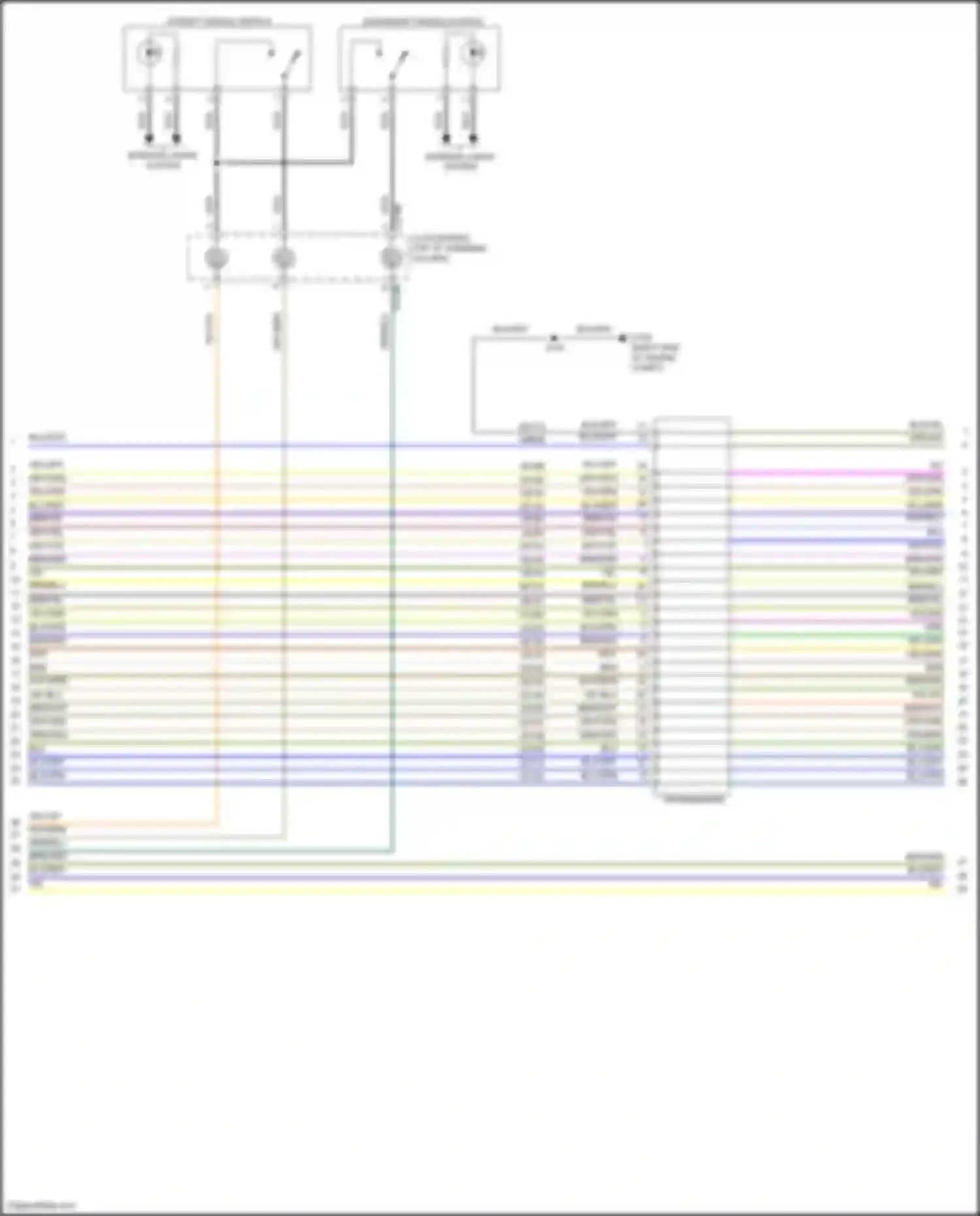 Wiring diagram gry/org for Ford Explorer VI (2019-2024) (81 of 109)