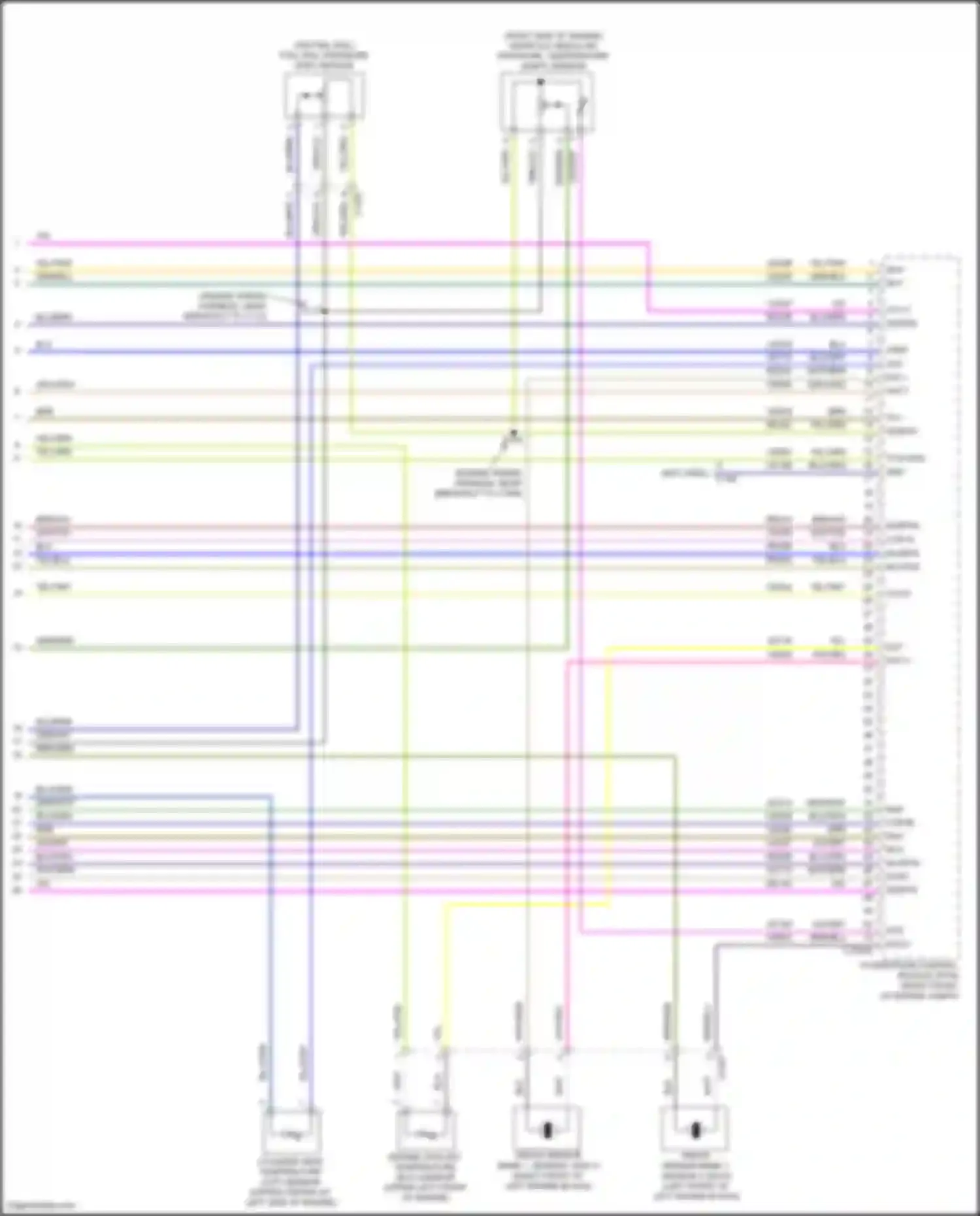 Wiring diagram gry/org for Ford Explorer VI (2019-2024) (95 of 109)