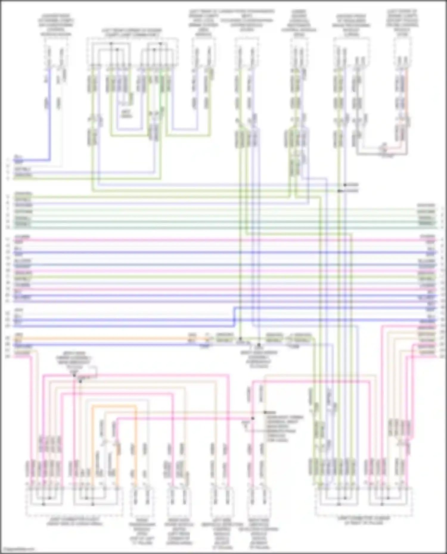 Wiring diagram gry/org for Ford Explorer VI (2019-2024) (41 of 109)