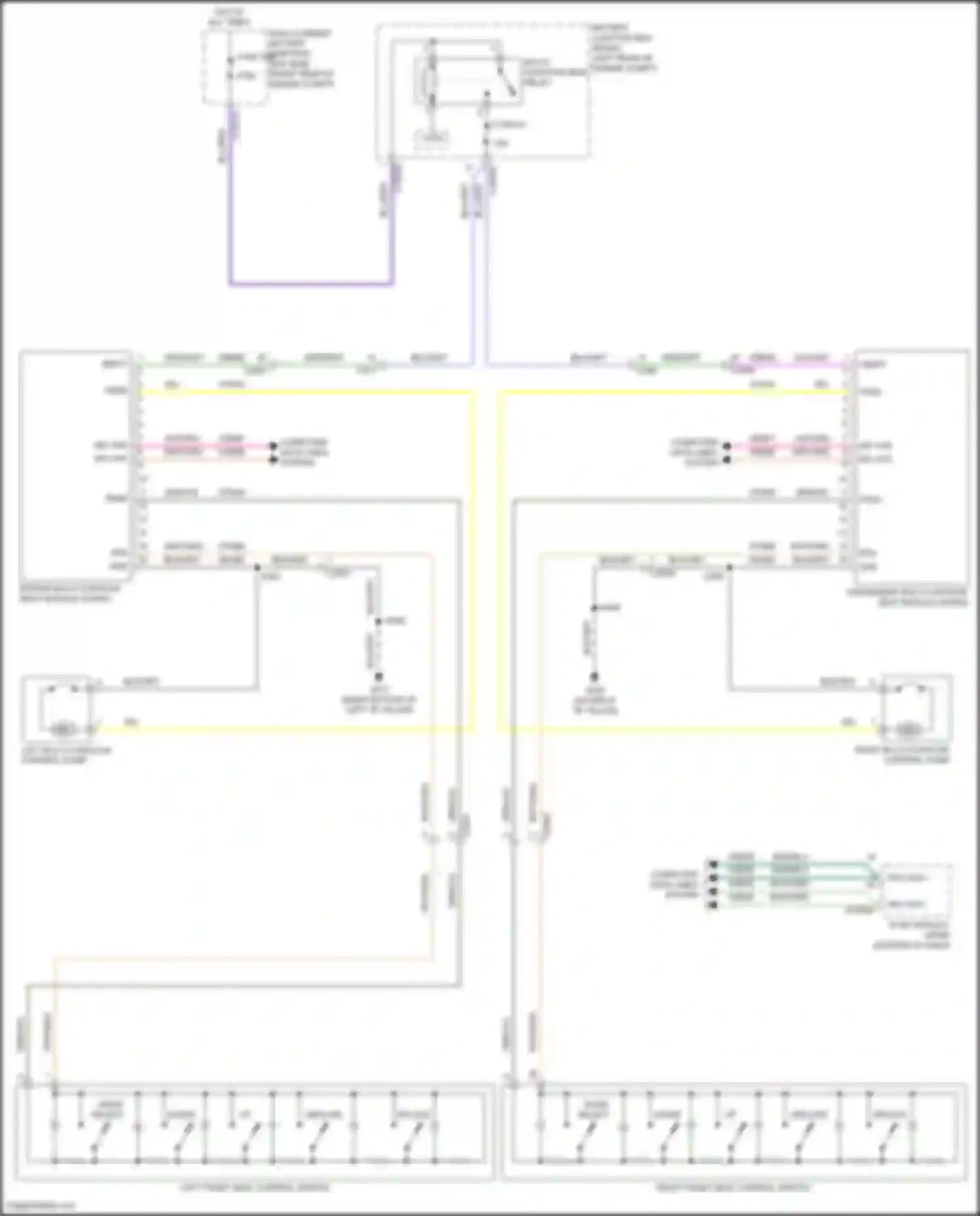 Wiring diagram ms can + for Ford Explorer VI (2019-2024) (27 of 36)