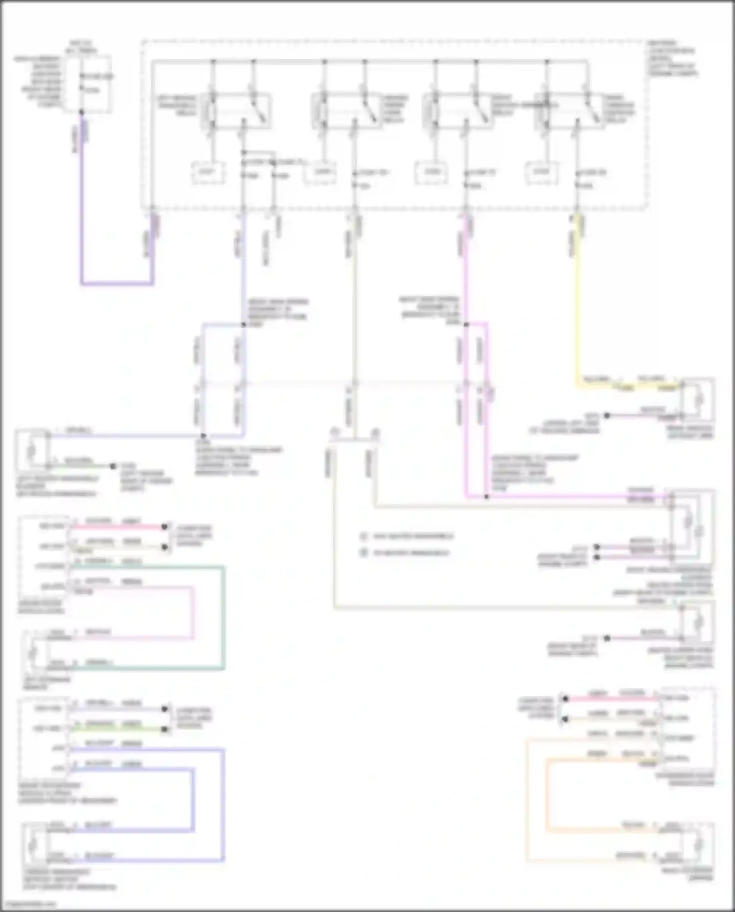 Wiring diagram ms can + for Ford Explorer VI (2019-2024) (22 of 36)