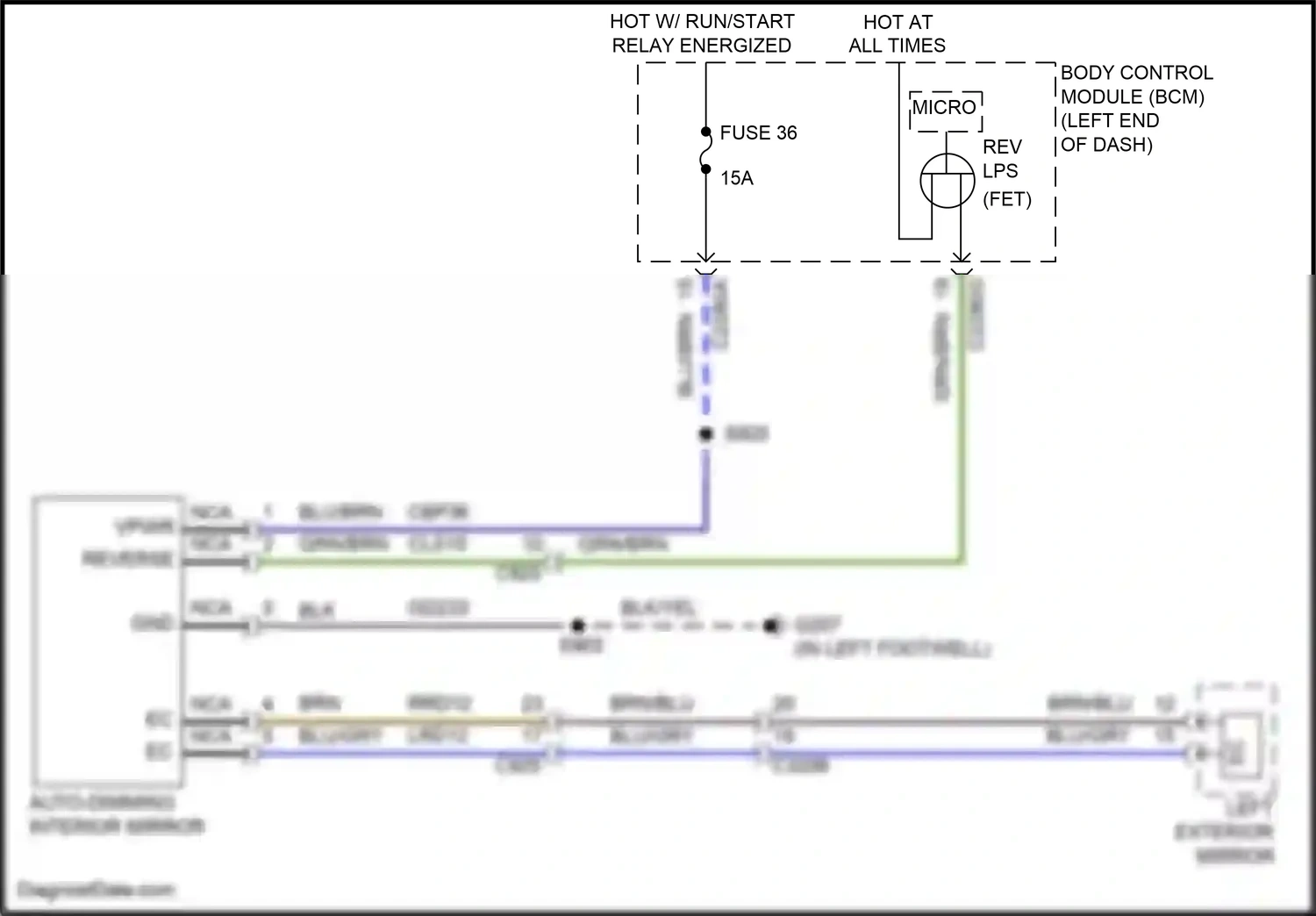 Wiring diagram nca for Ford Explorer VI (2019-2024) (112 of 113)