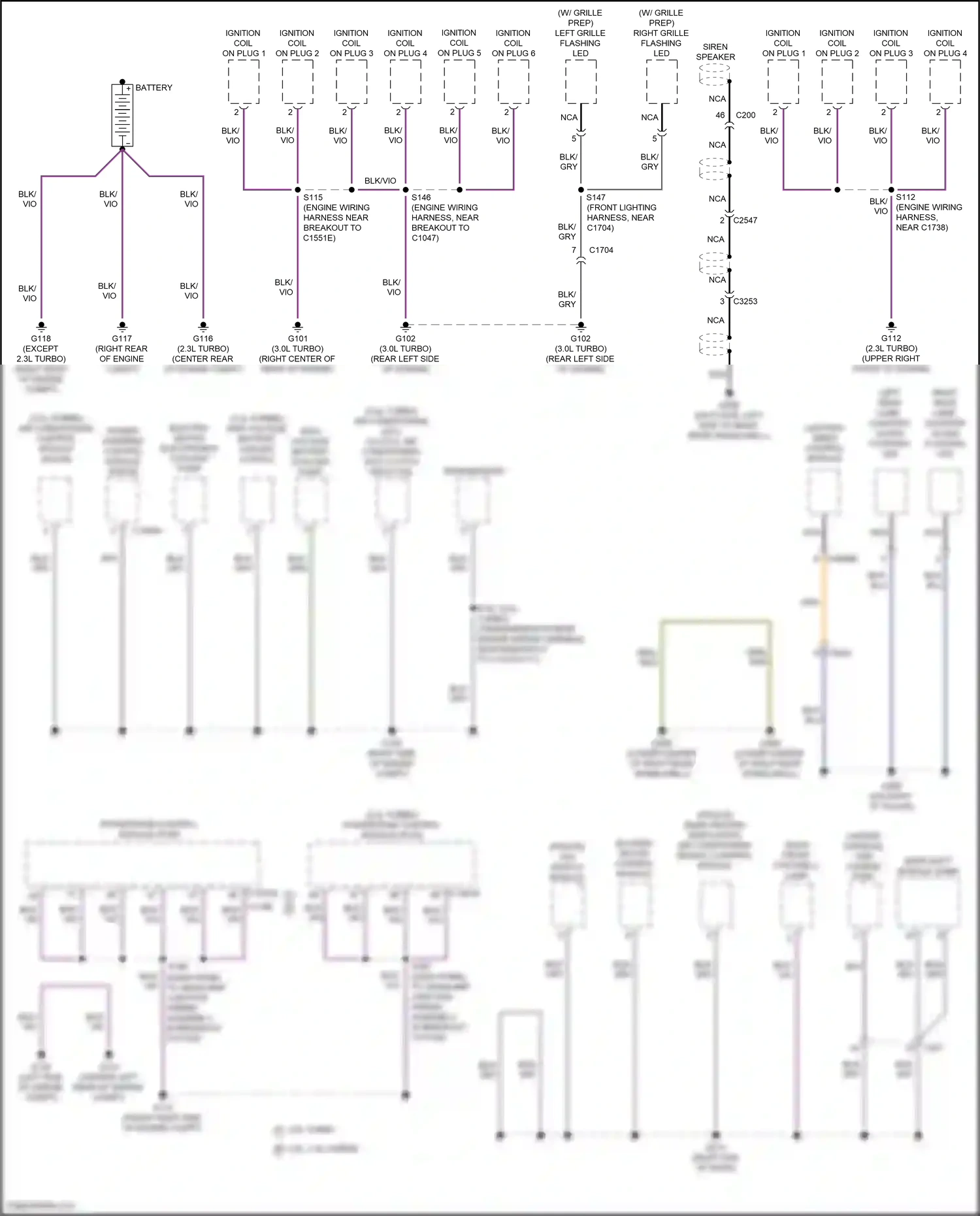 Wiring diagram nca for Ford Explorer VI (2019-2024) (32 of 113)