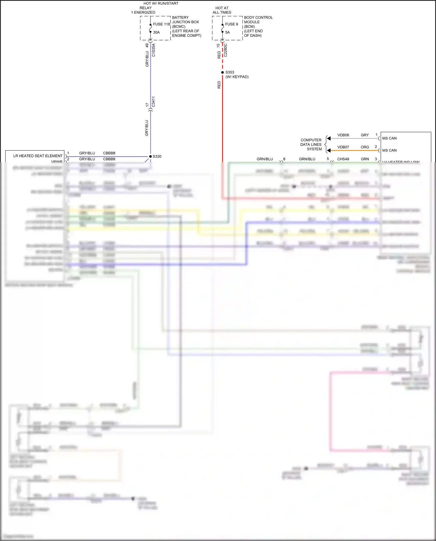 Wiring diagram nca for Ford Explorer VI (2019-2024) (70 of 113)