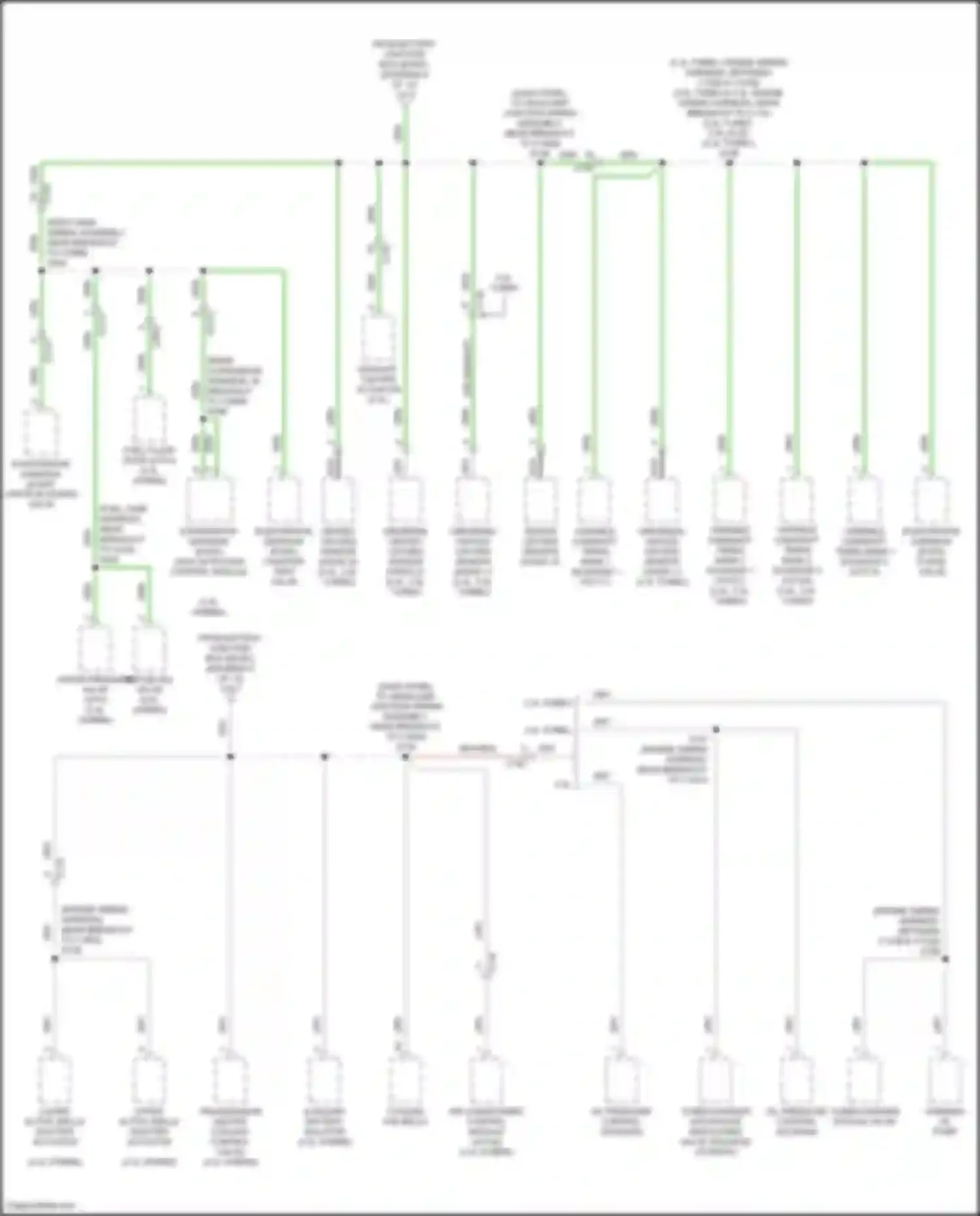 Wiring diagram turbocharger bypass valve) for Ford Explorer VI (2019-2024) (1 of 3)