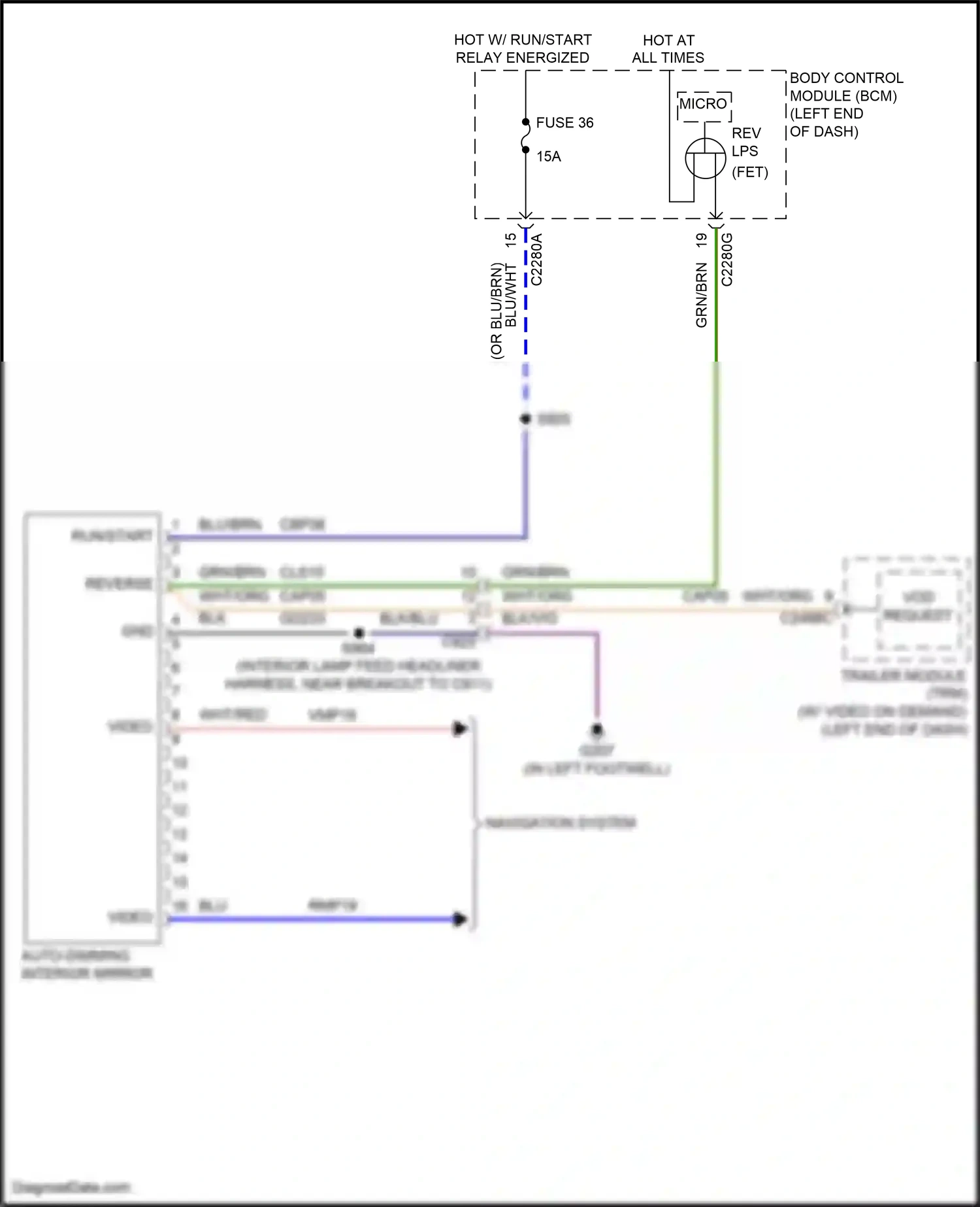 Wiring diagram video+ for Ford Explorer VI (2019-2024) (3 of 6)
