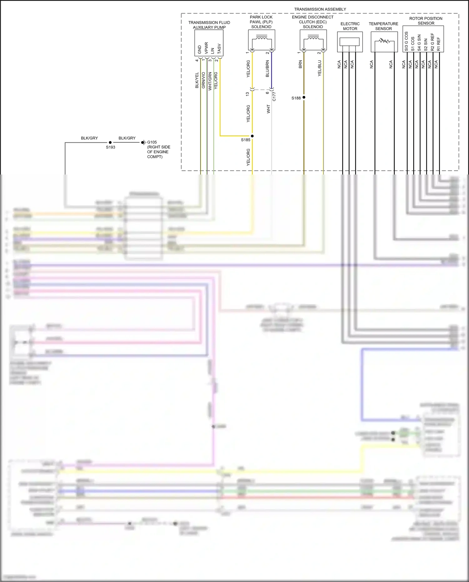 Wiring diagram vio/gry for Ford Explorer VI (2019-2024) (45 of 76)