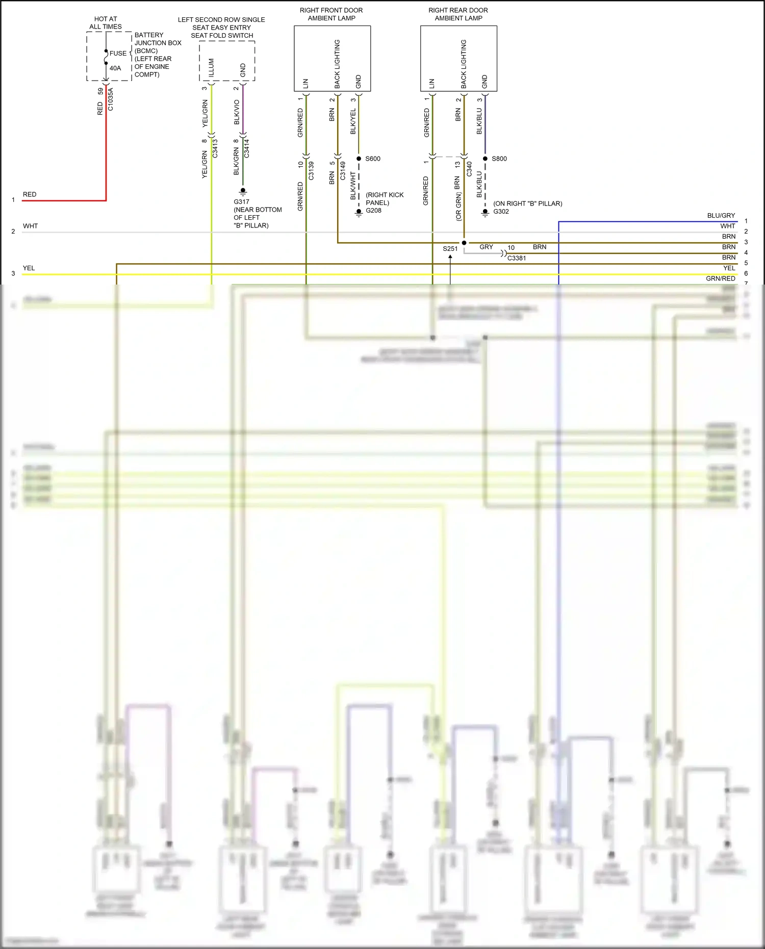 Wiring diagram wht/grn for Ford Explorer VI (2019-2024) (34 of 100)
